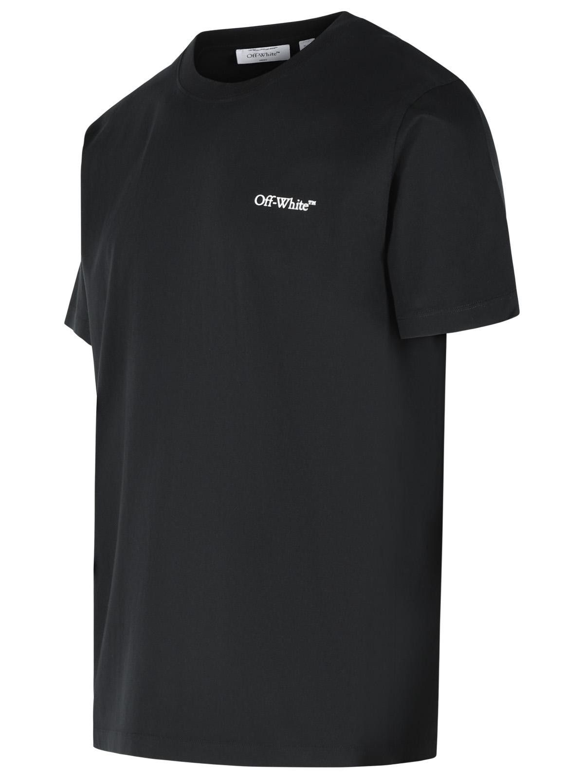 Off-White OFF-WHITE 'Metal Arrow' Black Cotton T-Shirt Size US M / EU 48-50 / 2 - 2 Thumbnail