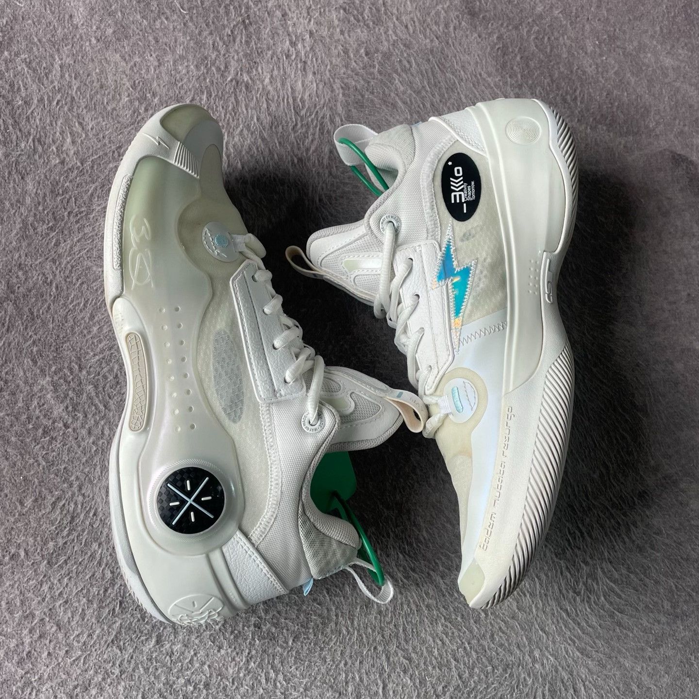 Li-Ning Li-Ning White Lowtop Sneakers 42 Men Size US 9 / EU 42 - 6 Thumbnail