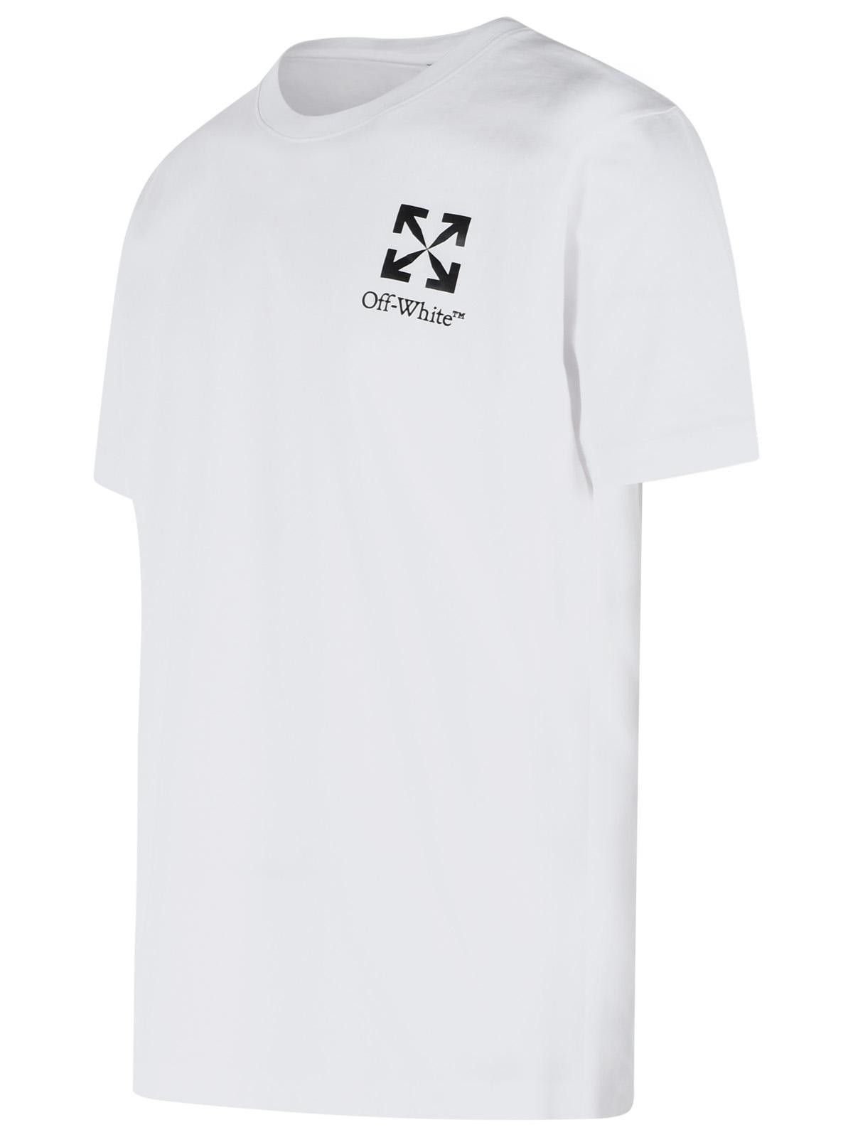 Off-White OFF-WHITE 'Small Arrow' White Cotton T-Shirt Size US XL / EU 56 / 4 - 2 Thumbnail