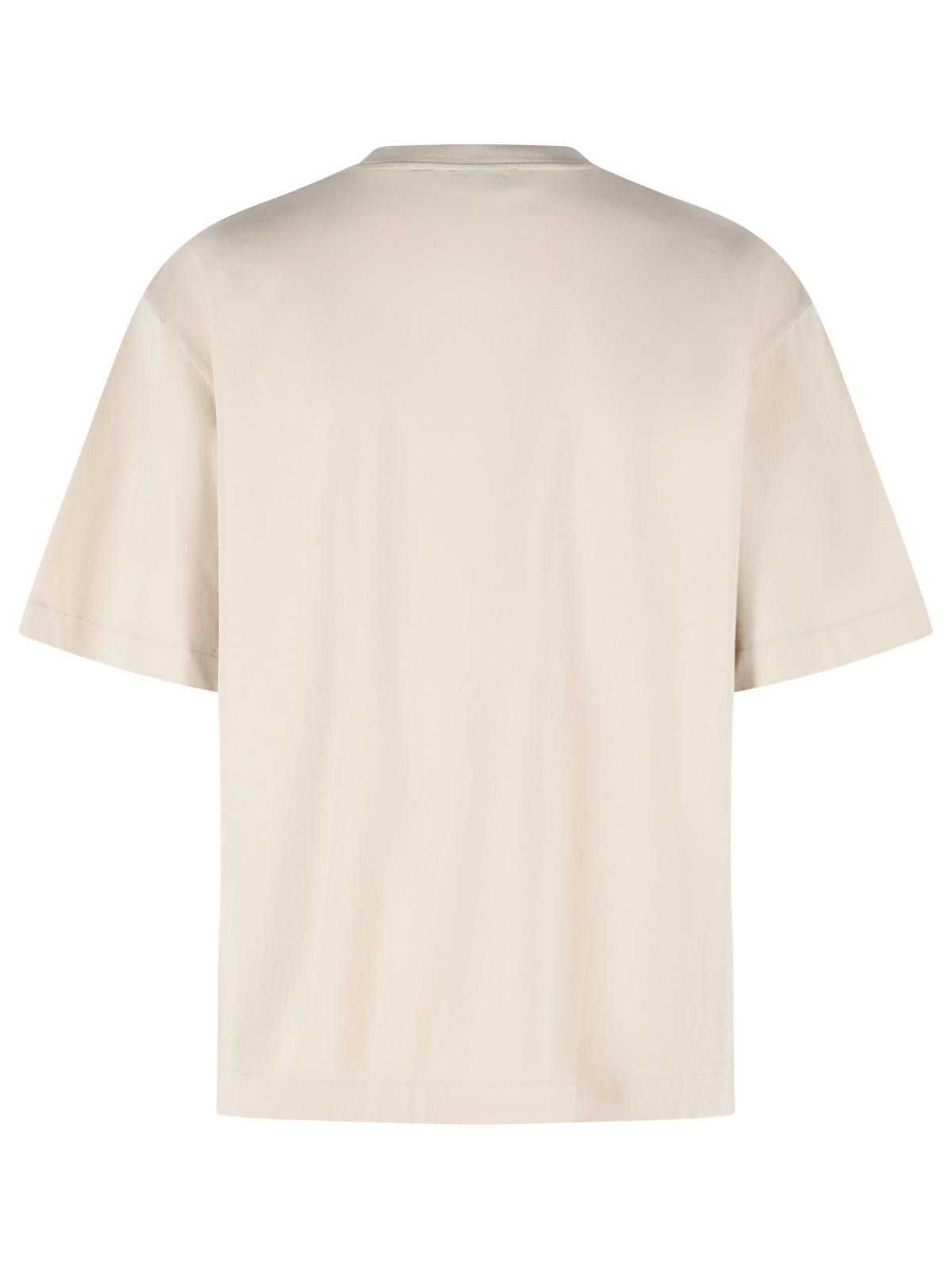 Off-White OFF-WHITE 'Statement' 'Stone' Cotton T-Shirt Size US M / EU 48-50 / 2 - 3 Thumbnail