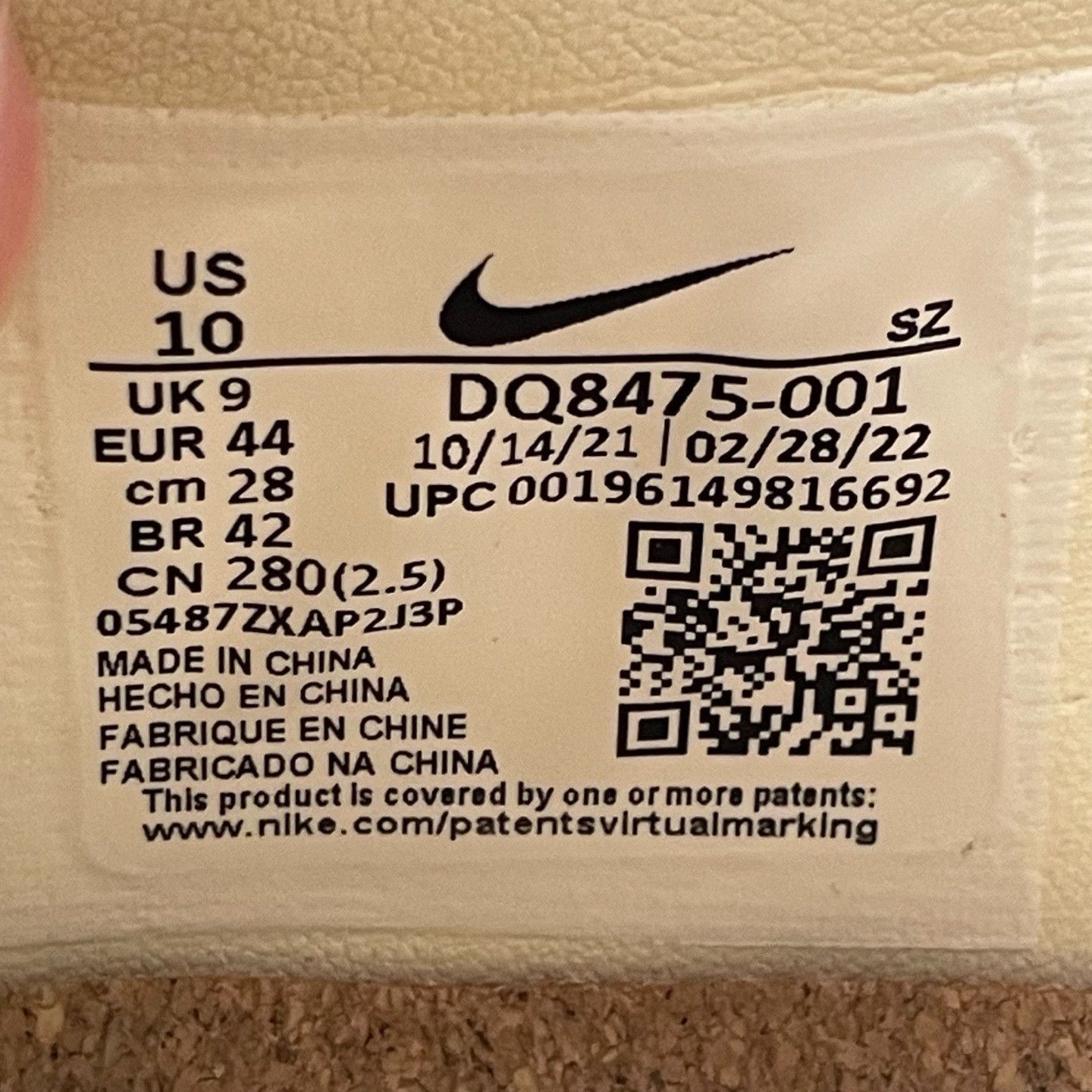 Nike Nike MAX1 Gray Lowtop Sneakers 44 Men Size US 10.5 / EU 43-44 - 5 Thumbnail