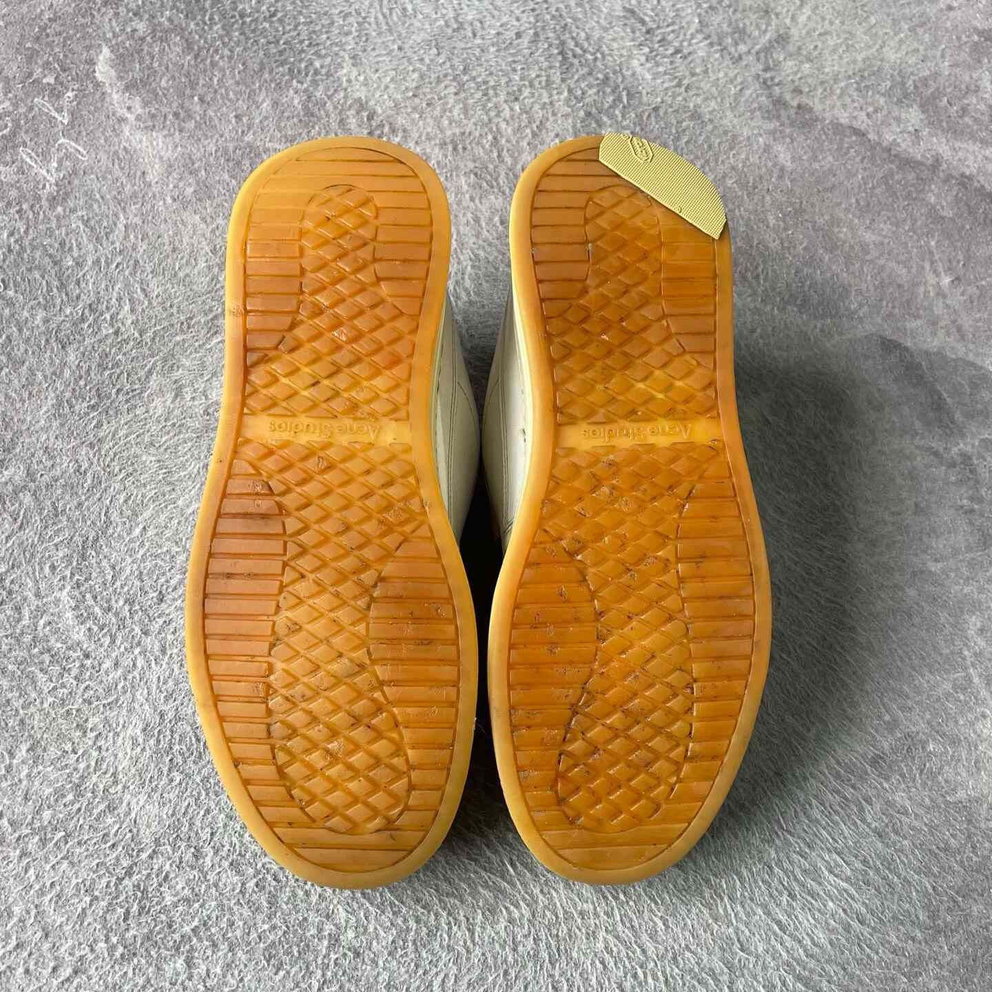 Acne Studios Acne Studios White Lowtop Sneakers 43 Men Size US 10 / EU 43 - 4 Thumbnail