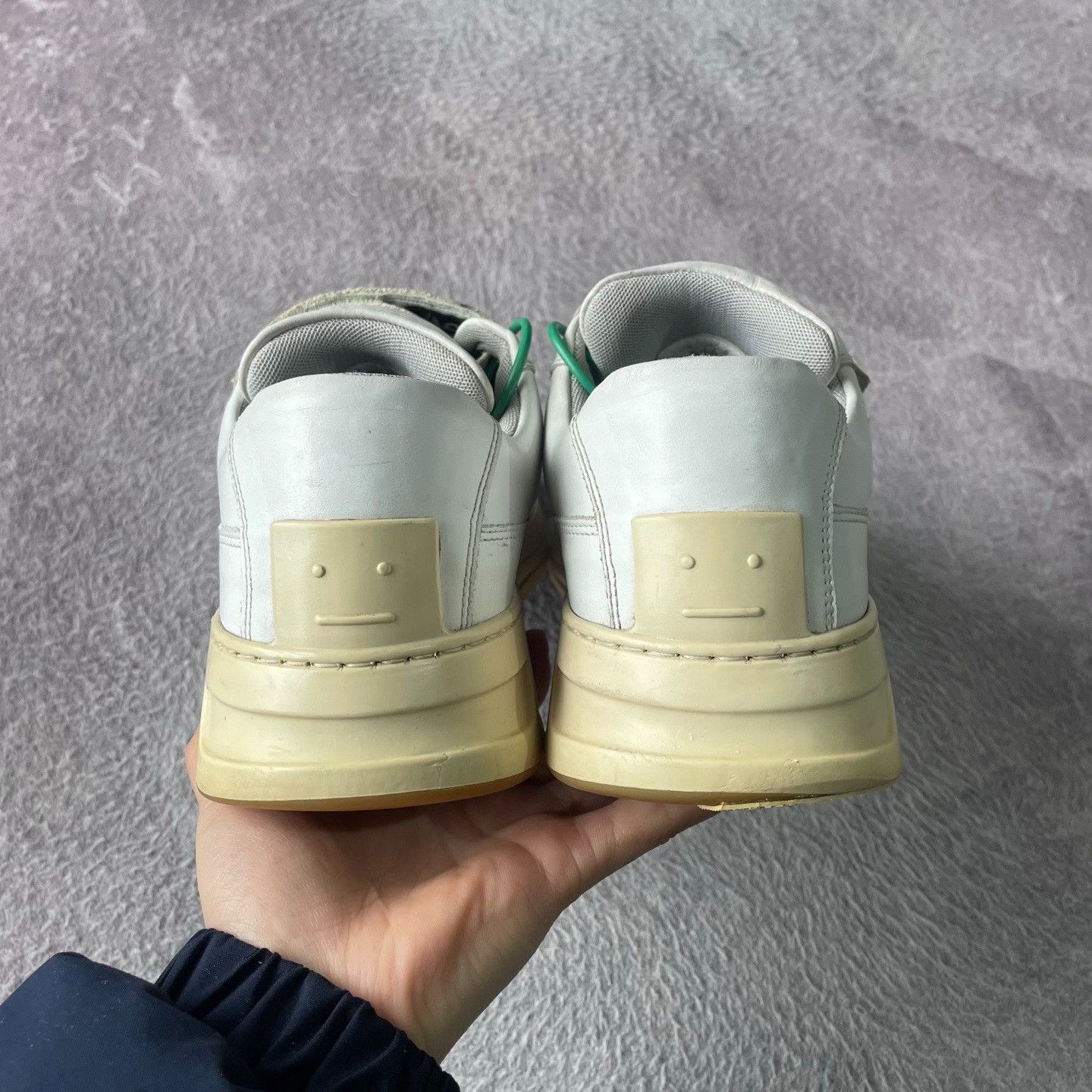 Acne Studios Acne Studios White Lowtop Sneakers 43 Men Size US 10 / EU 43 - 3 Thumbnail