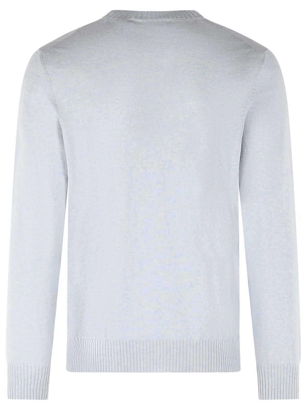 Gran Sasso GRAN SASSO Light Blue Cotton And Cashmere Sweater Size US XL / EU 56 / 4 - 3 Thumbnail