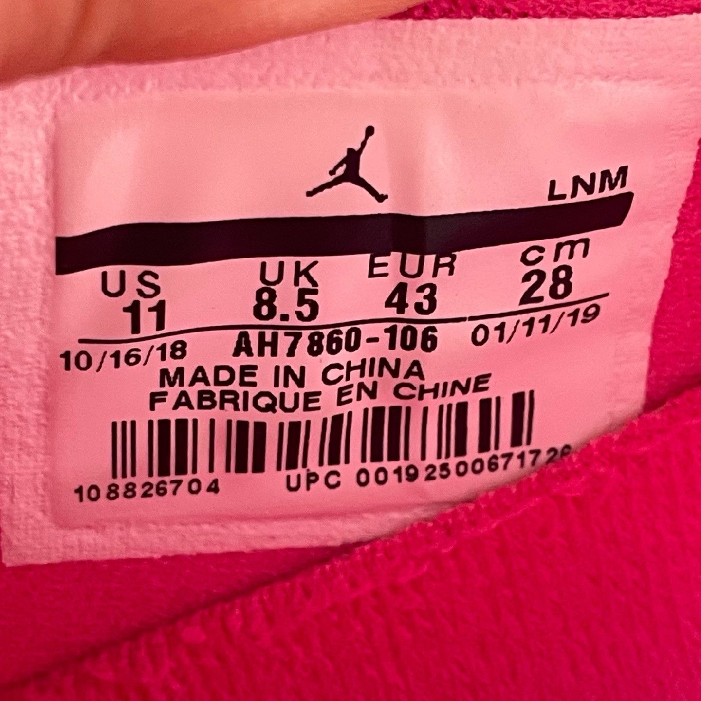 Nike Nike Pink Lowtop Sneakers 43 Men Size US 10 / EU 43 - 5 Thumbnail