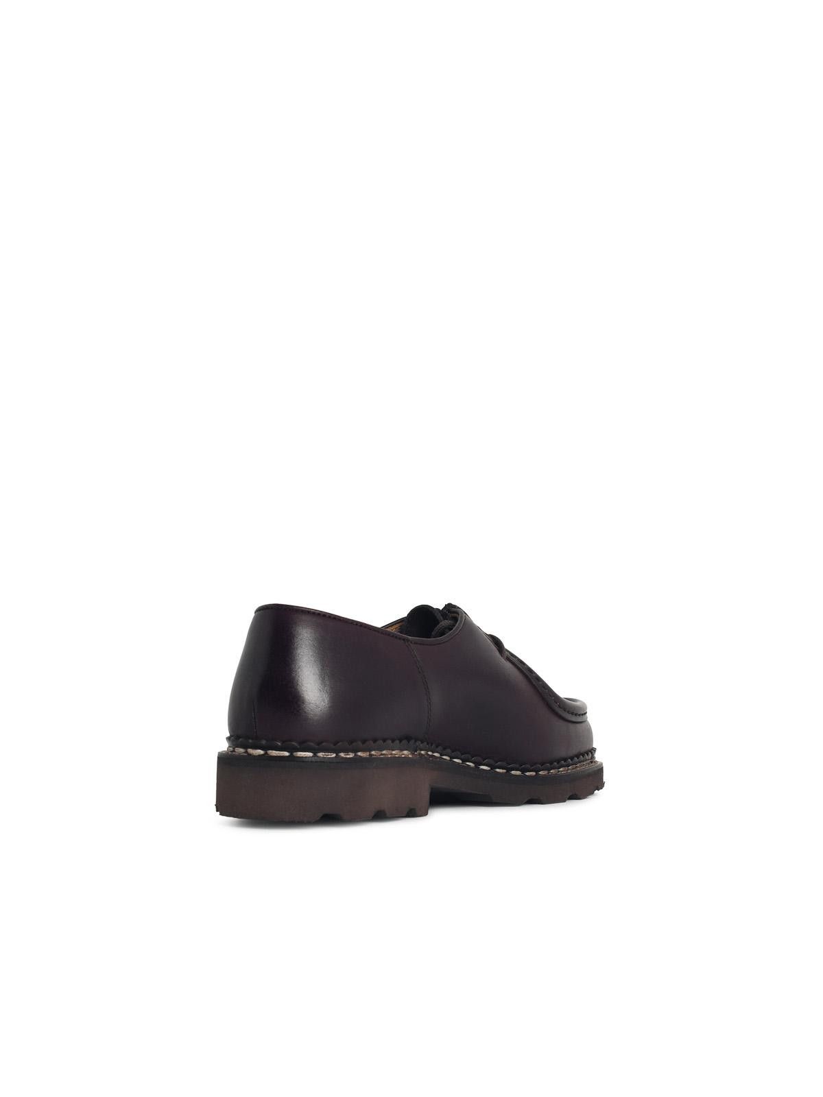 Paraboot PARABOOT 'Michael' Smooth Coffee Leather Loafers Size US 11 / EU 44 - 3 Thumbnail