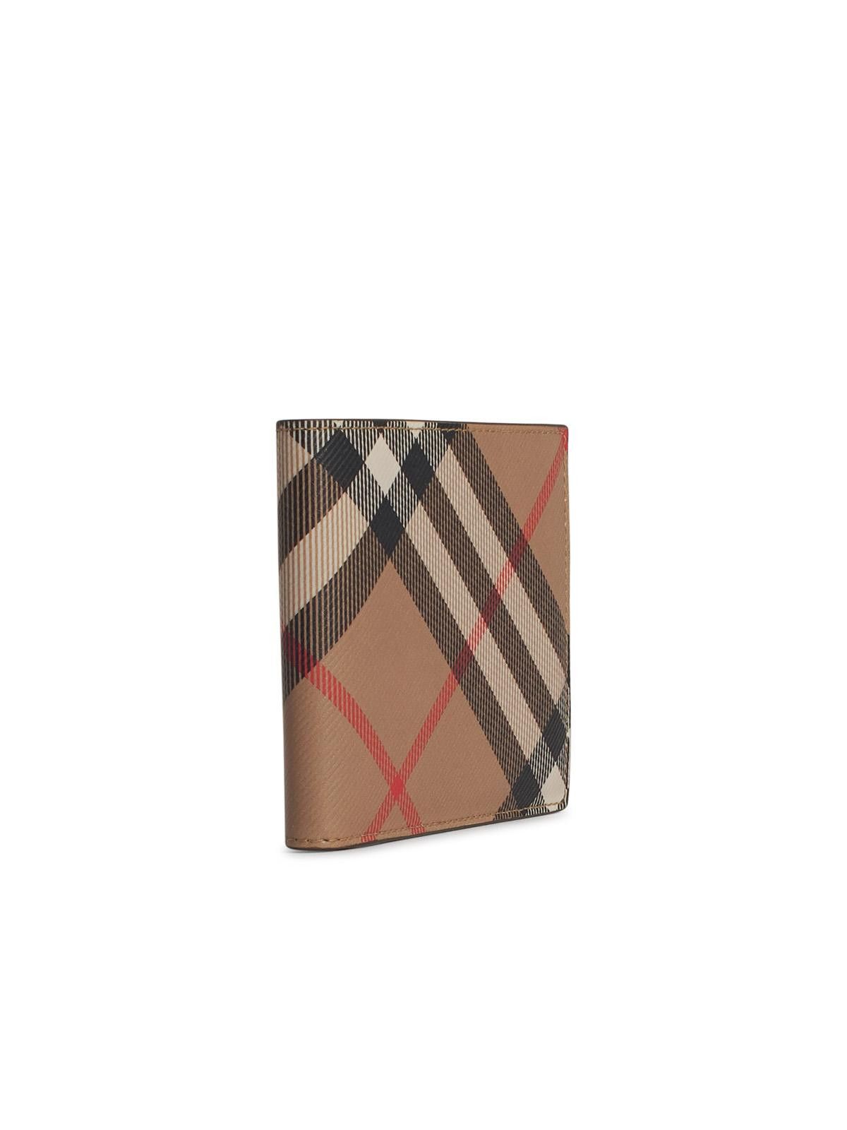 Burberry BURBERRY Beige Polyurethane Cardholder Size ONE SIZE - 2 Thumbnail