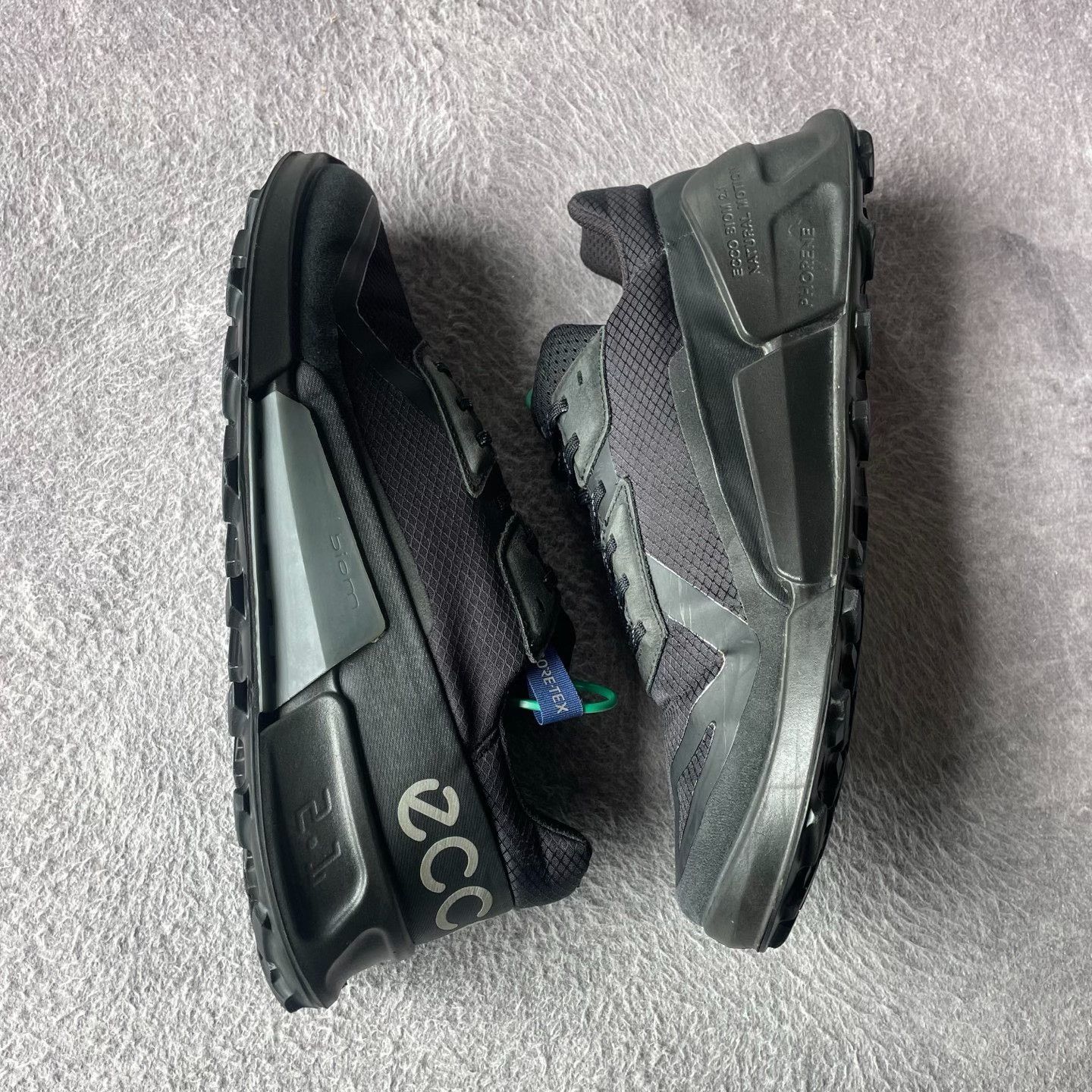 Ecco ECCO Black Lowtop Sneakers 43 Men Size US 10 / EU 43 - 6 Thumbnail