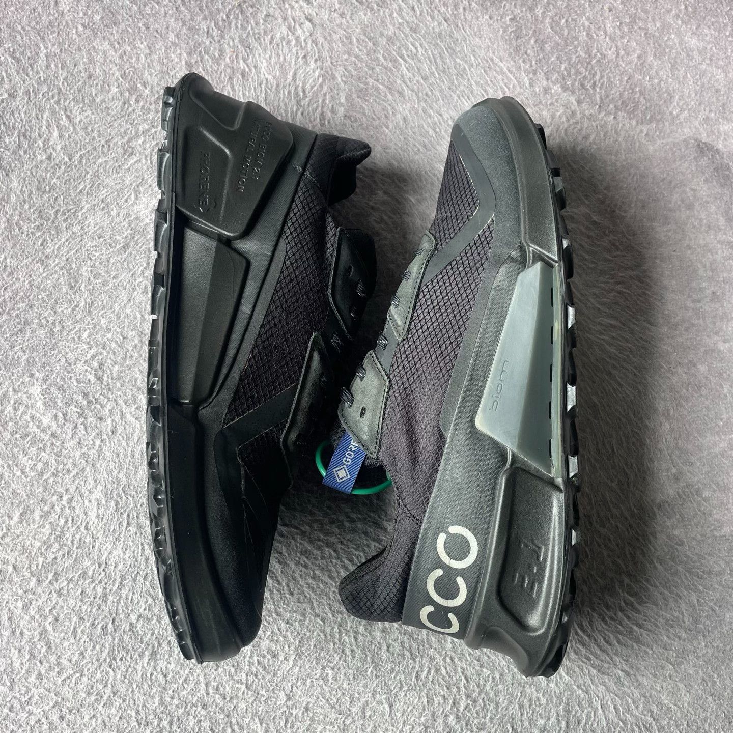 Ecco ECCO Black Lowtop Sneakers 43 Men Size US 10 / EU 43 - 7 Thumbnail