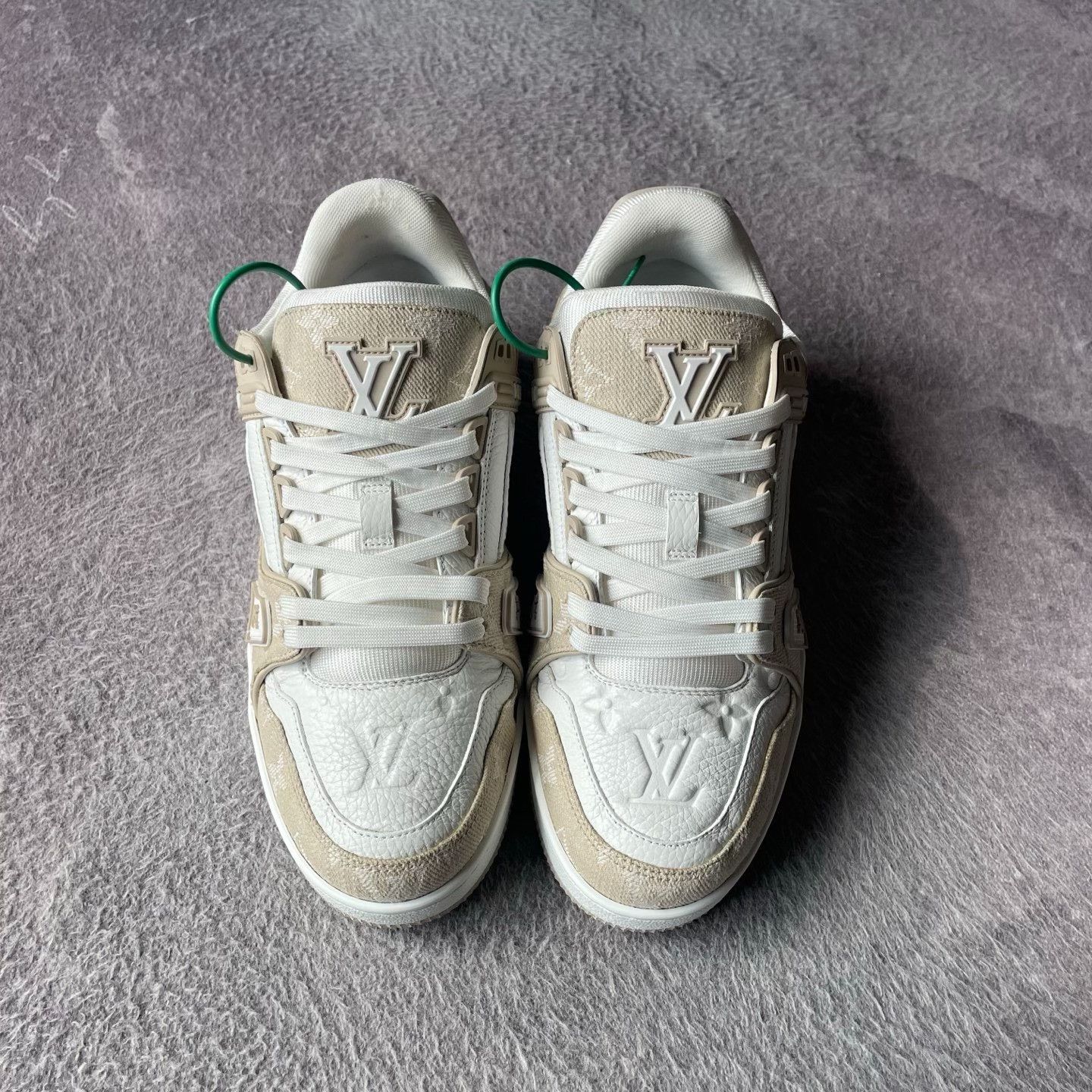 Louis Vuitton Louis Vuitton Training Denim Beige Lowtop Sneakers 39 Men Size US 6.5 / EU 39-40 - 2 Thumbnail