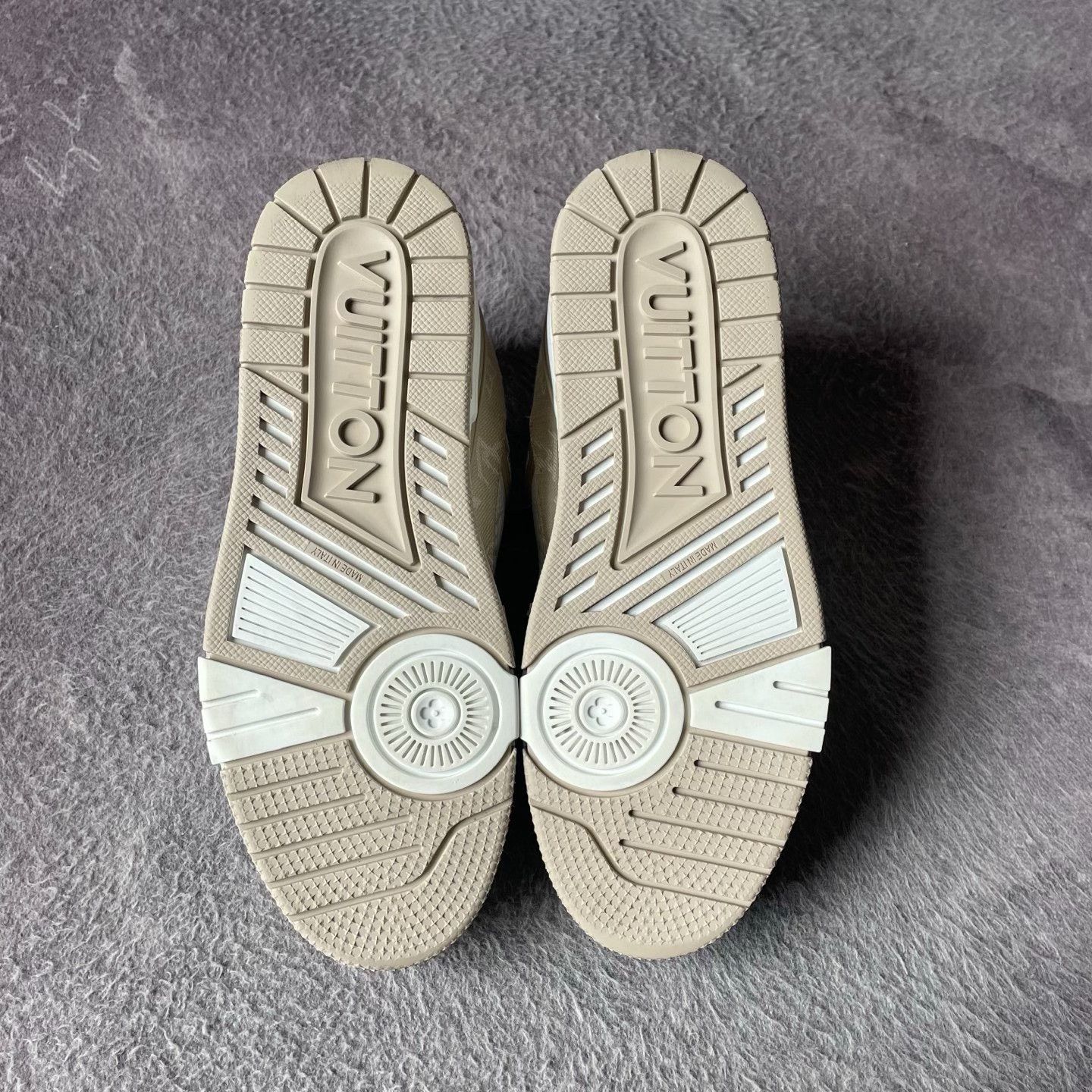 Louis Vuitton Louis Vuitton Training Denim Beige Lowtop Sneakers 39 Men Size US 6.5 / EU 39-40 - 4 Thumbnail