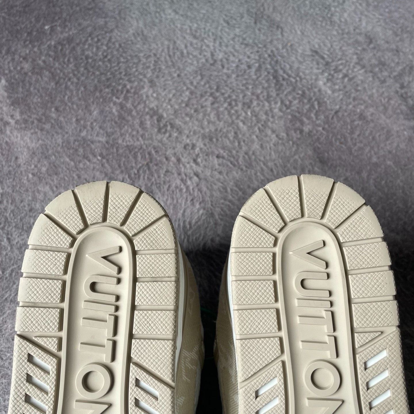 Louis Vuitton Louis Vuitton Training Denim Beige Lowtop Sneakers 39 Men Size US 6.5 / EU 39-40 - 5 Thumbnail