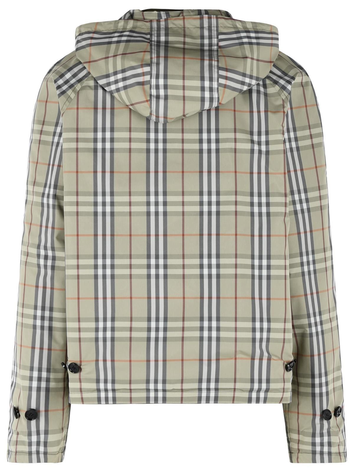 Burberry BURBERRY Reversible Green Cotton 'Check' Jacket Size US L / EU 52-54 / 3 - 6 Thumbnail
