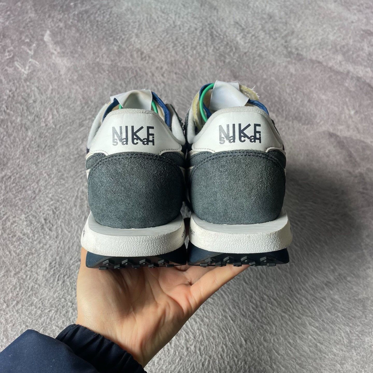 Nike Nike SACAI Blue Lowtop Sneakers 42 Men Size US 9 / EU 42 - 3 Thumbnail