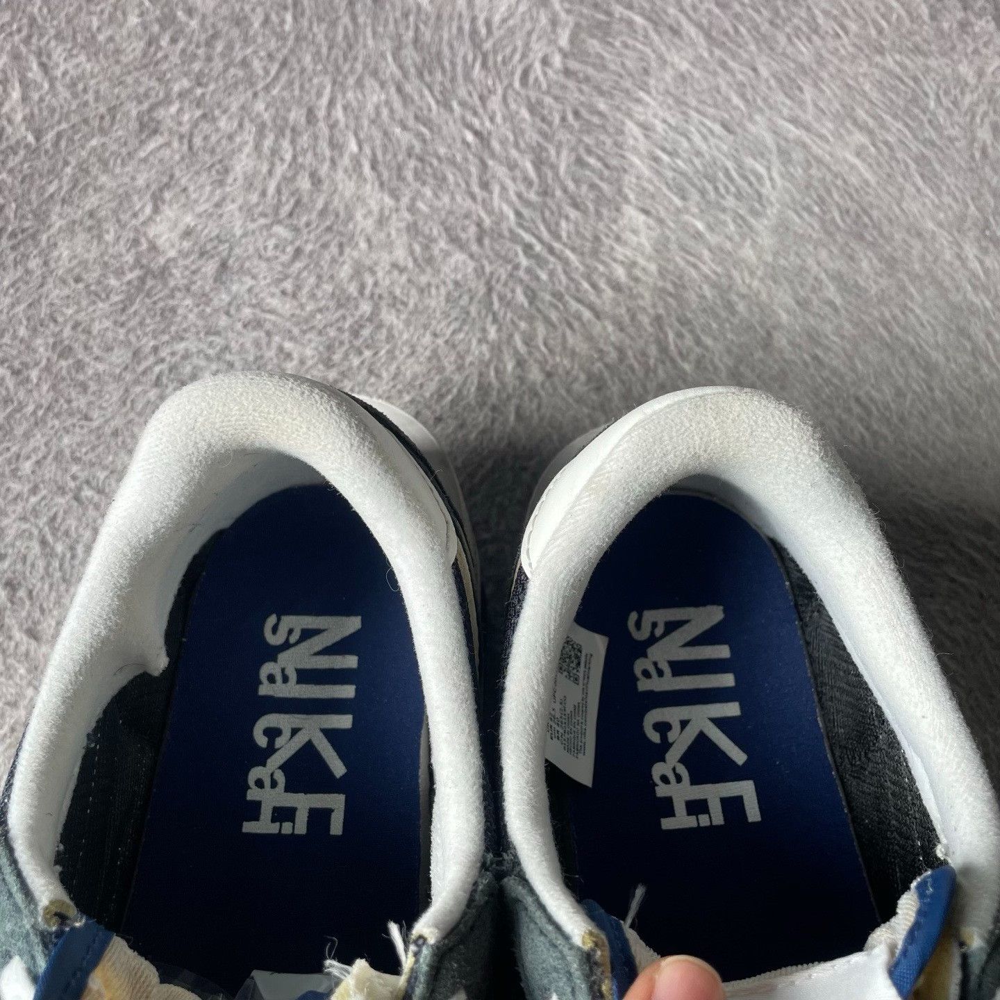 Nike Nike SACAI Blue Lowtop Sneakers 42 Men Size US 9 / EU 42 - 8 Thumbnail