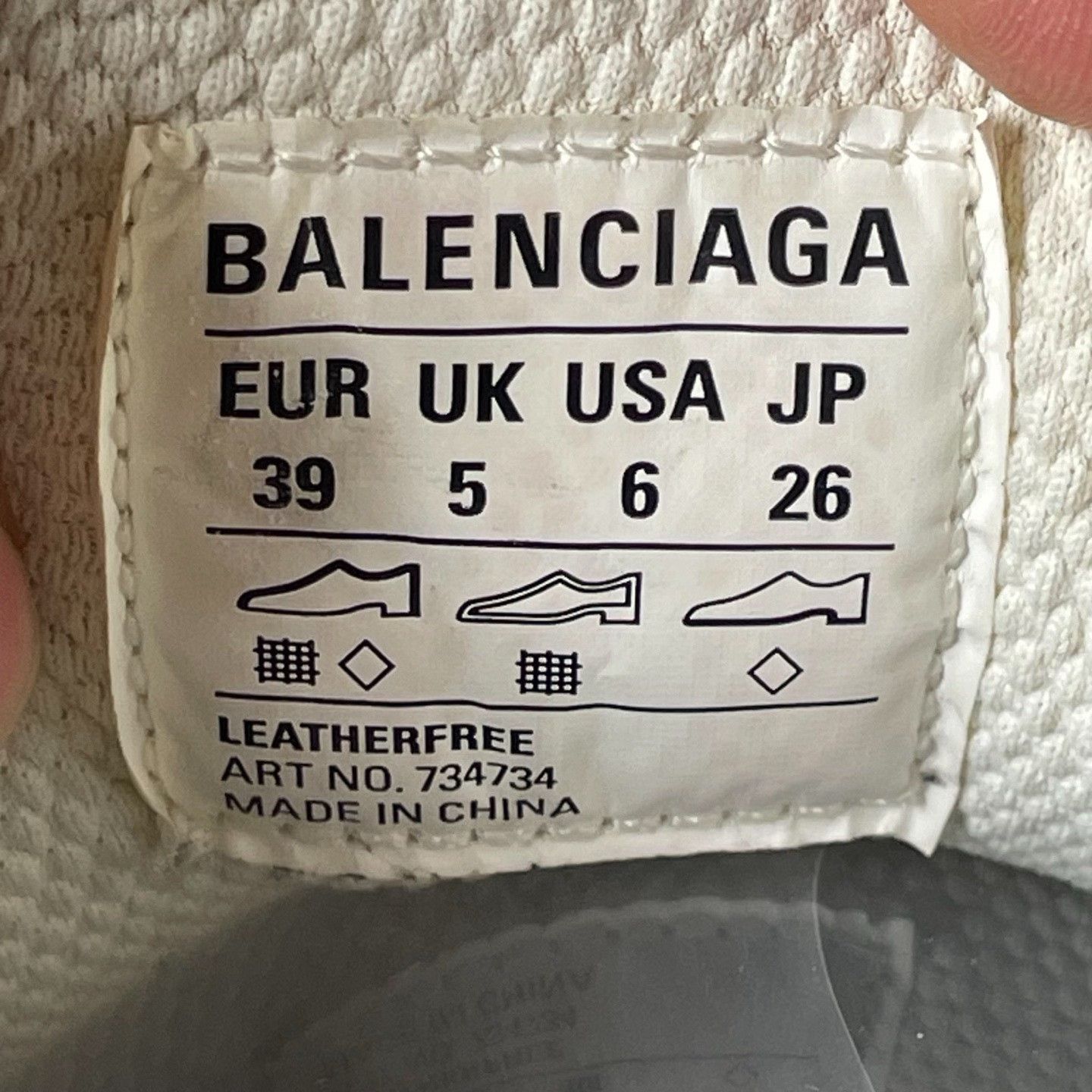 Balenciaga Balenciaga Blue Lowtop Sneakers XL Men Size US 10 / EU 43 - 7 Thumbnail