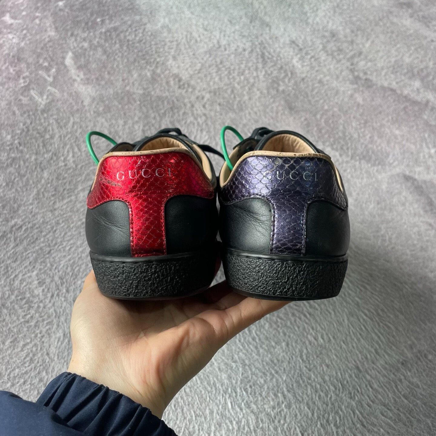 Gucci Gucci Black Lowtop Sneakers 38 Men Size US 6 / EU 39 - 3 Thumbnail