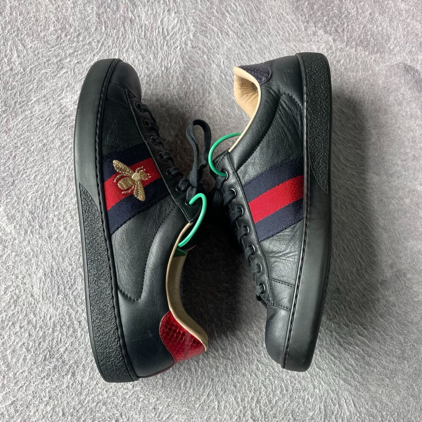 Gucci Gucci Black Lowtop Sneakers 38 Men Size US 6 / EU 39 - 6 Thumbnail