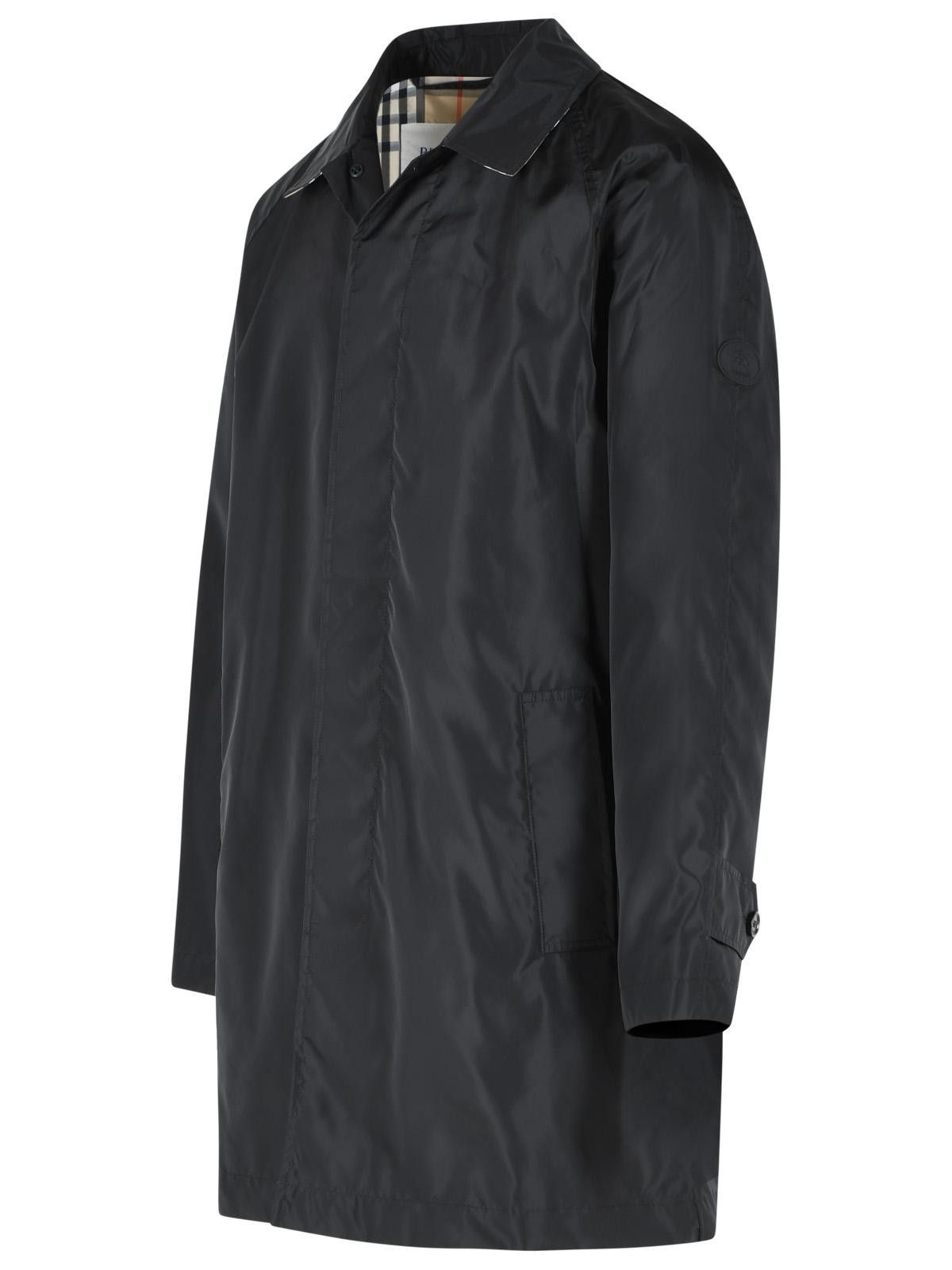 Burberry BURBERRY 'Ridgewood' Black Nylon Car Coat Size US M / EU 48-50 / 2 - 2 Thumbnail