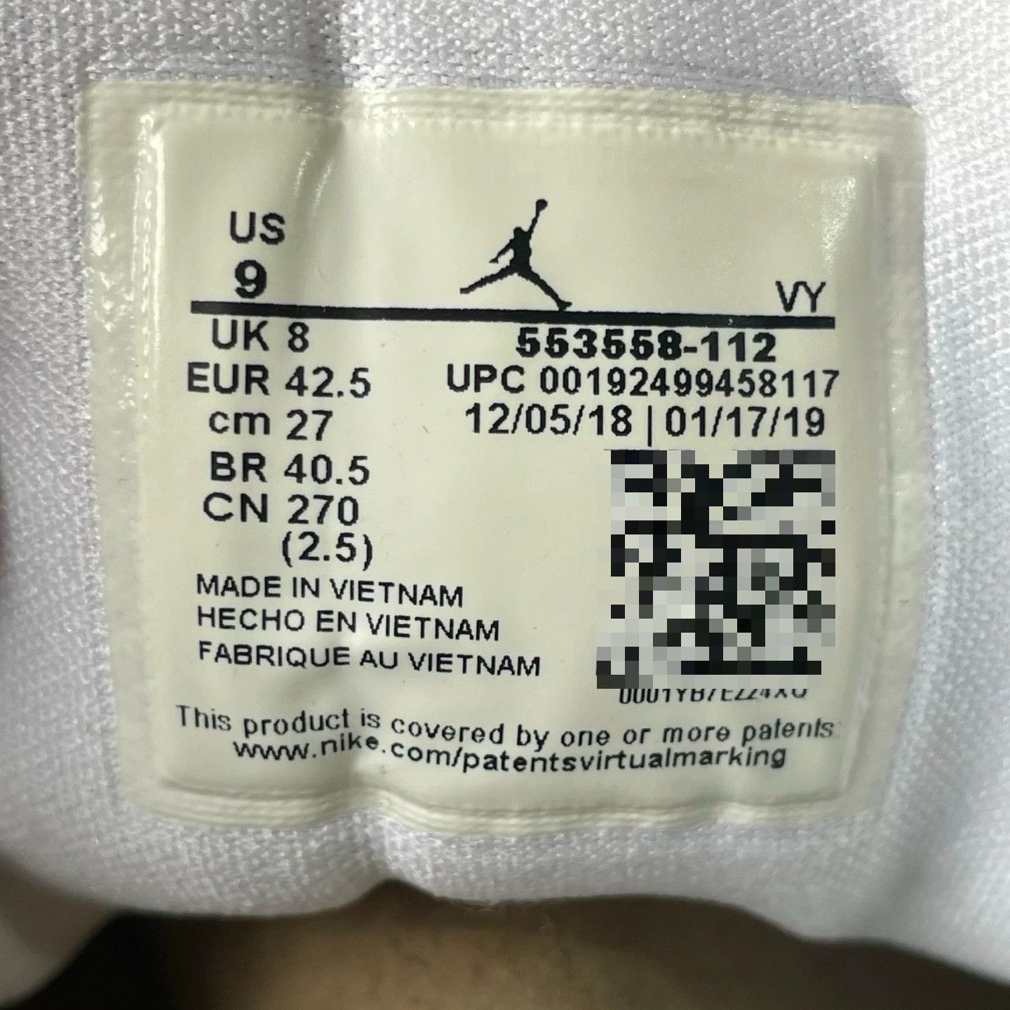 Nike Nike White Lowtop Sneakers 42 Men Size US 9 / EU 42 - 5 Thumbnail