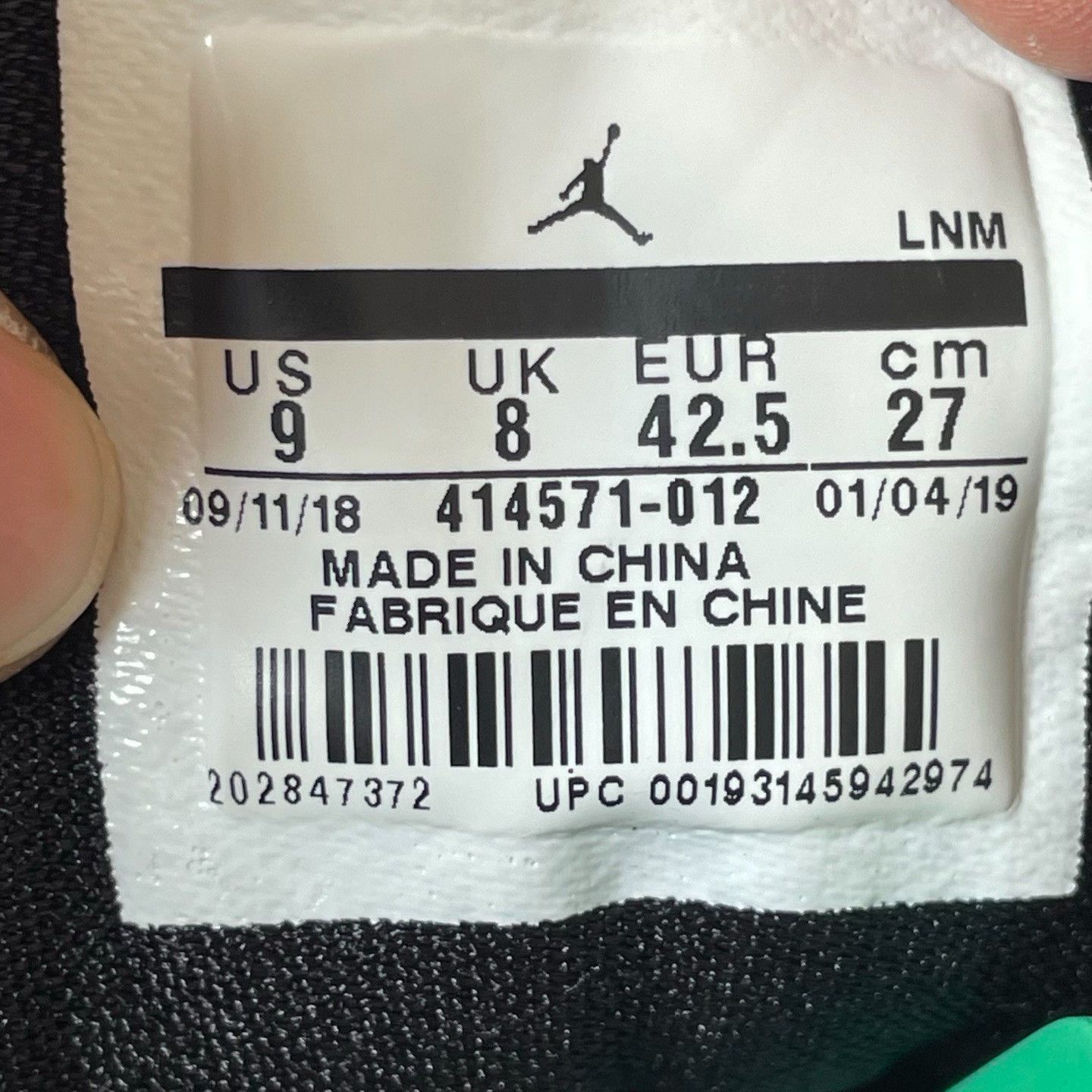 Nike Nike Patent Black Lowtop Sneakers 42.5 Men Size US 9.5 / EU 42-43 - 5 Thumbnail