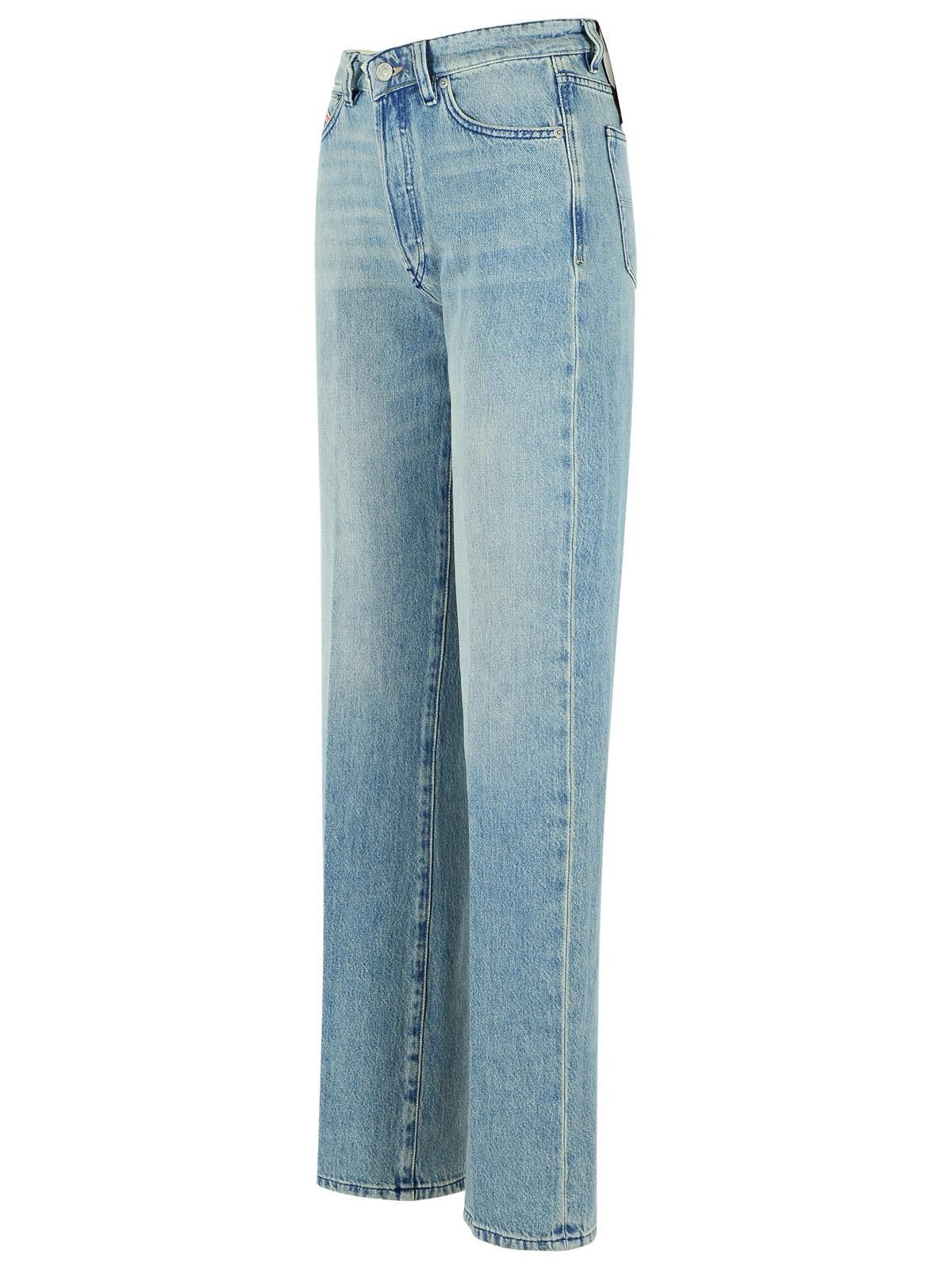 Diesel DIESEL '1971 D-Sent' Light Blue Cotton Jeans Size 27" / US 4 / IT 40 - 2 Thumbnail