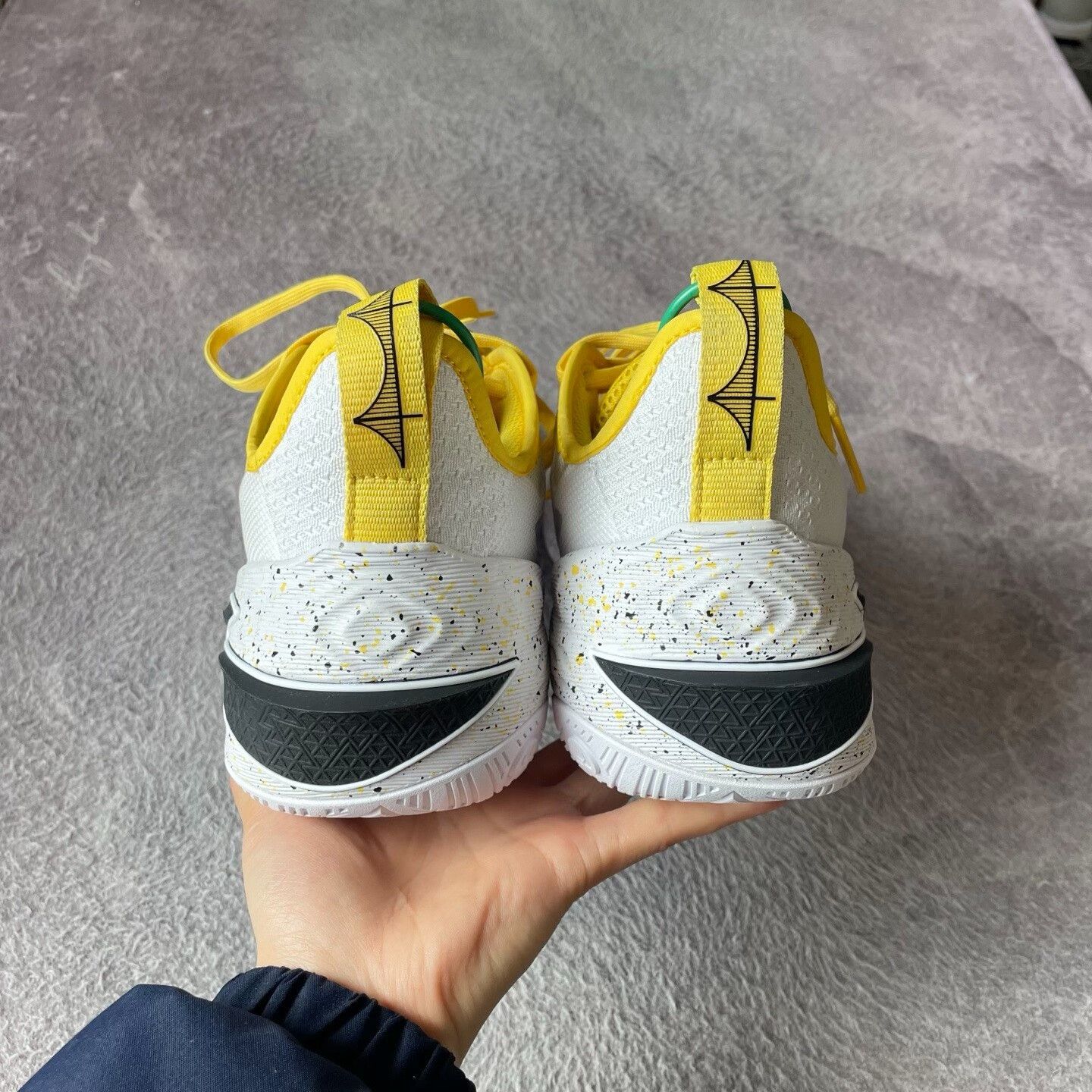 Li-Ning Li-Ning Yellow Lowtop Sneakers 46 Men Size US 12 / EU 45 - 3 Thumbnail
