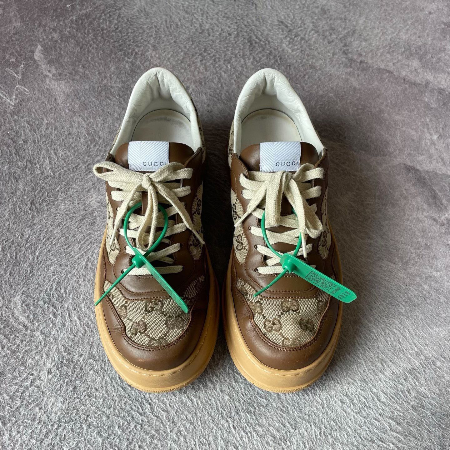 Gucci Gucci Brown Lowtop Sneakers 42.5 Men Size US 9.5 / EU 42-43 - 2 Thumbnail