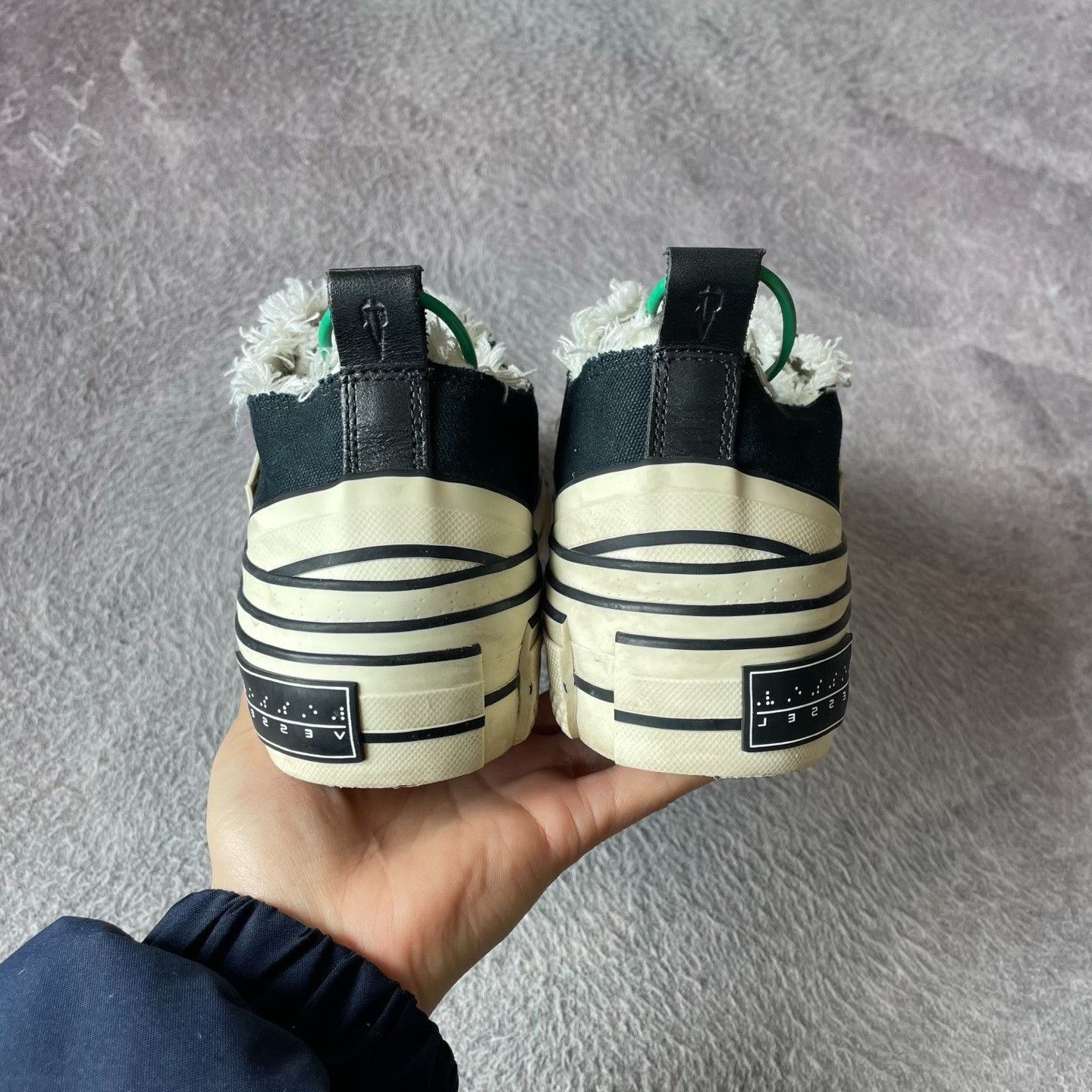 Other Black Lowtop Sneakers 37 Women Size US 6.5 / IT 36.5 - 3 Thumbnail