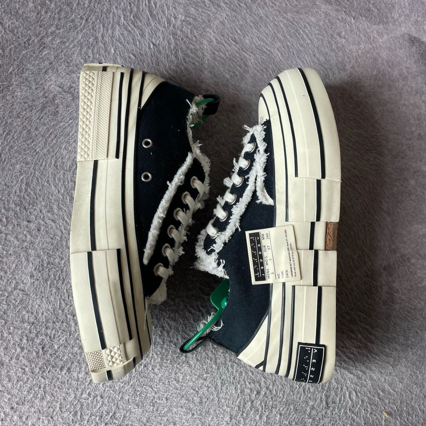 Other Black Lowtop Sneakers 37 Women Size US 6.5 / IT 36.5 - 7 Thumbnail