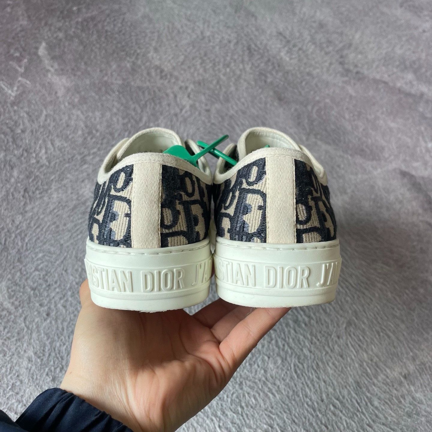 Dior Dior Blue Lowtop Sneakers S Women Size US 6 / IT 36 - 3 Thumbnail