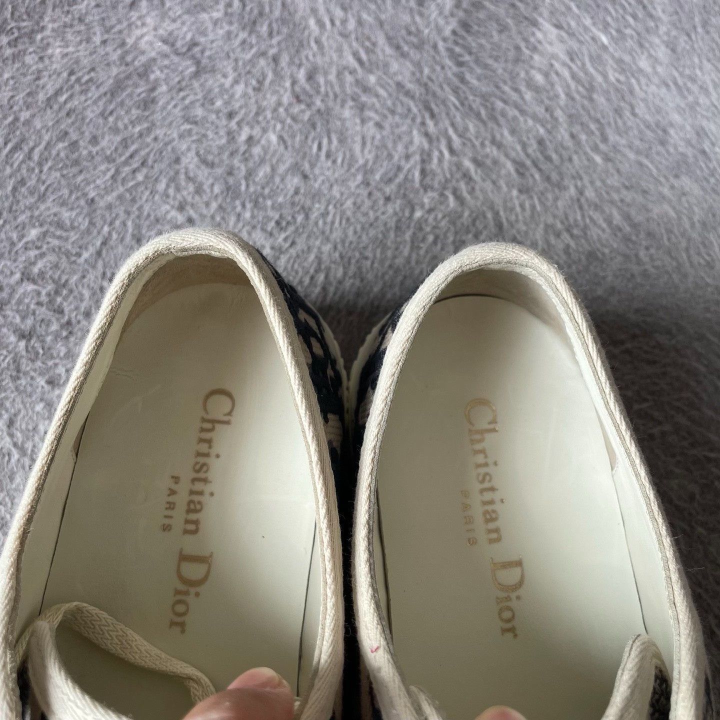 Dior Dior Blue Lowtop Sneakers S Women Size US 6 / IT 36 - 9 Thumbnail