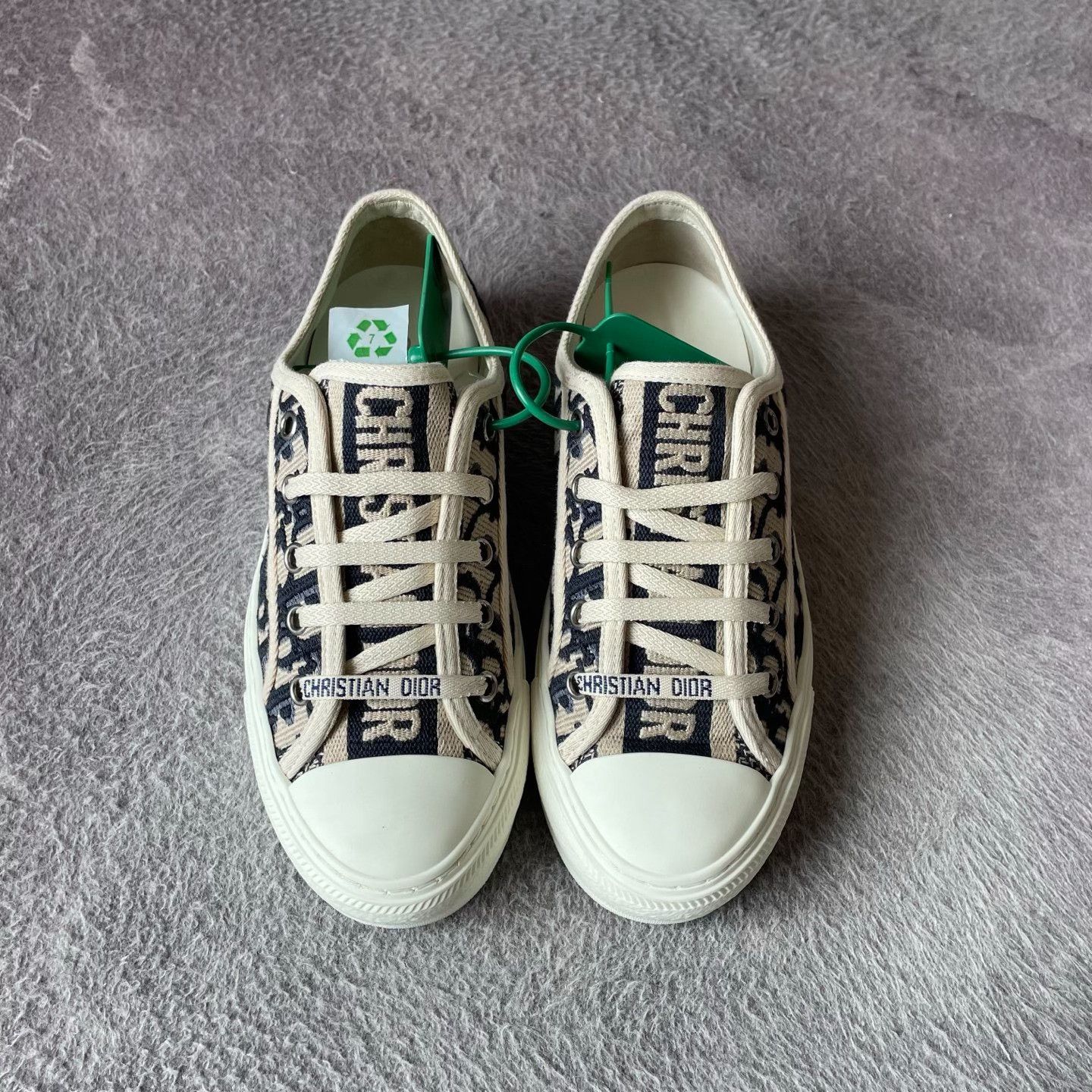 Dior Dior Blue Lowtop Sneakers S Women Size US 6 / IT 36 - 2 Thumbnail