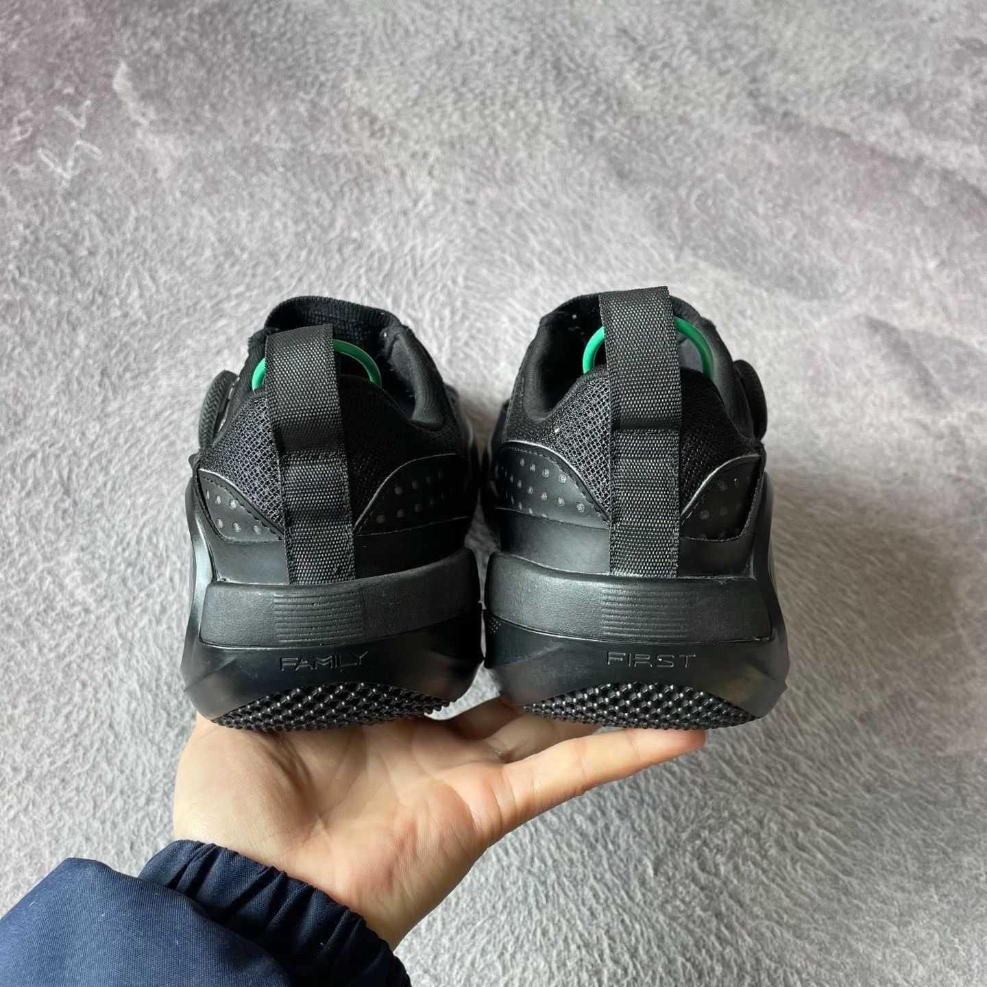 Li-Ning Li-Ning Black Lowtop Sneakers 41 Men Size US 8.5 / EU 41-42 - 3 Thumbnail