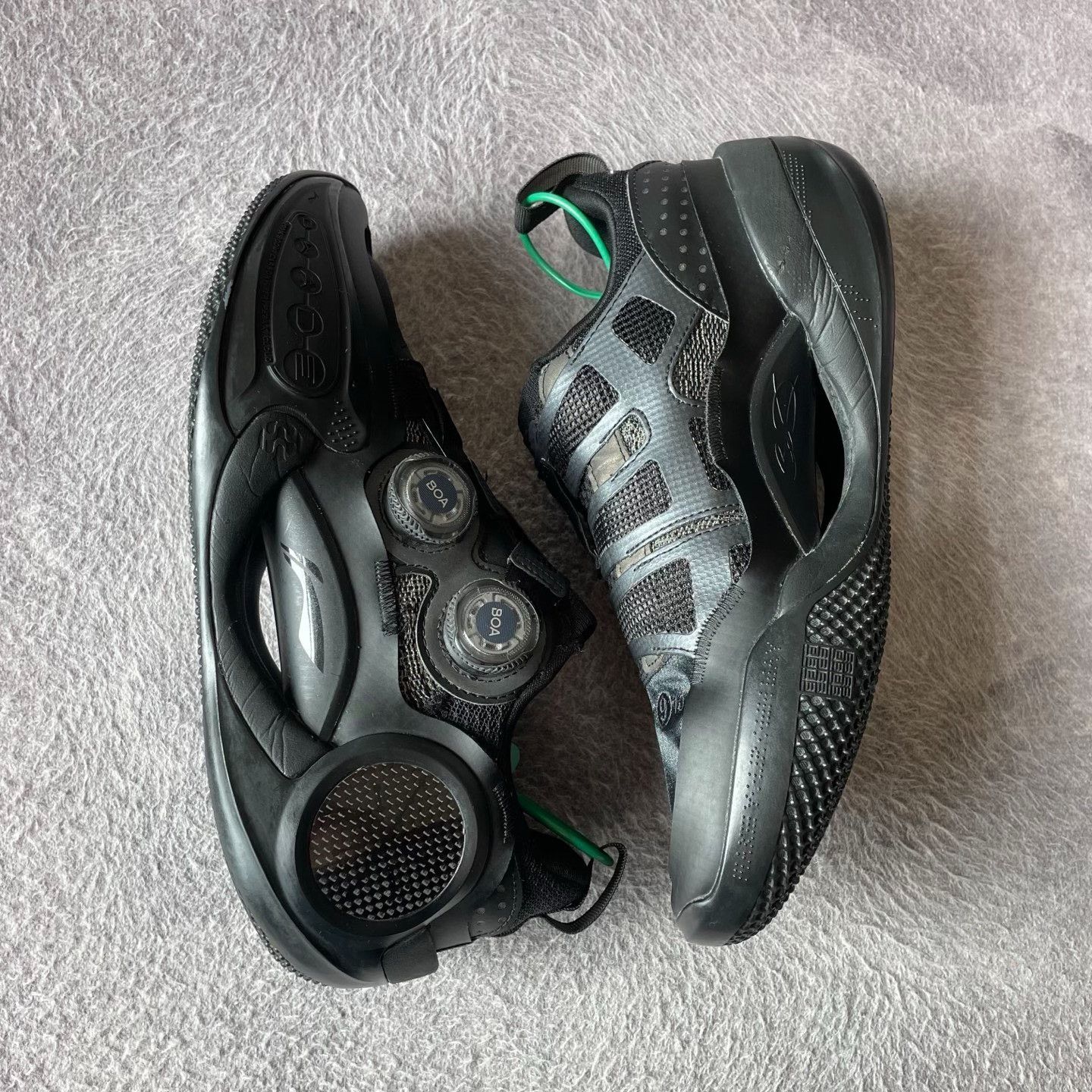 Li-Ning Li-Ning Black Lowtop Sneakers 41 Men Size US 8.5 / EU 41-42 - 8 Thumbnail