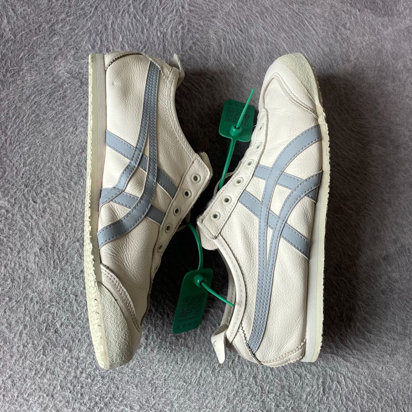 Onitsuka Tiger Onitsuka Tiger Tiger Gray Lowtop Sneakers 39.5 Men Size US 7 / EU 40 - 8 Thumbnail