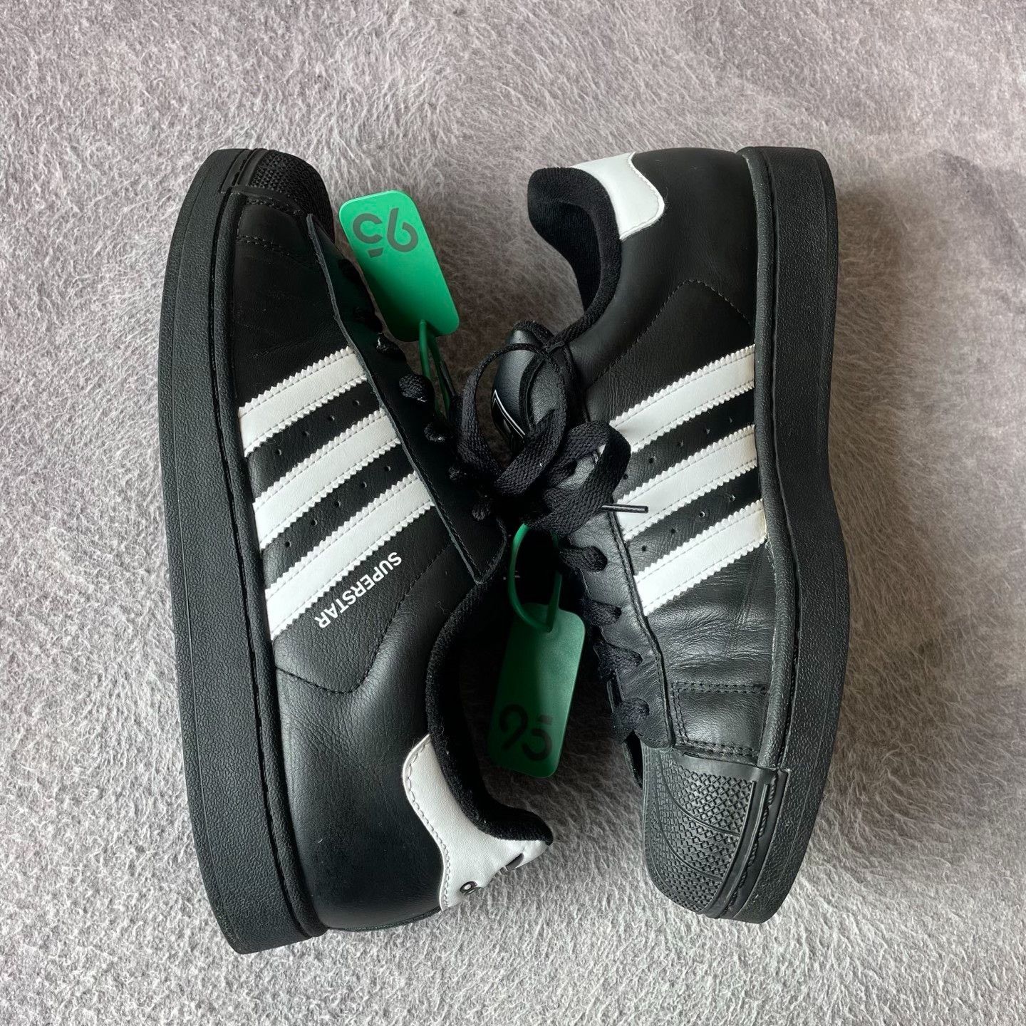Adidas Adidas Black Lowtop Sneakers 44.5 Men Size US 11 / EU 44 - 6 Thumbnail