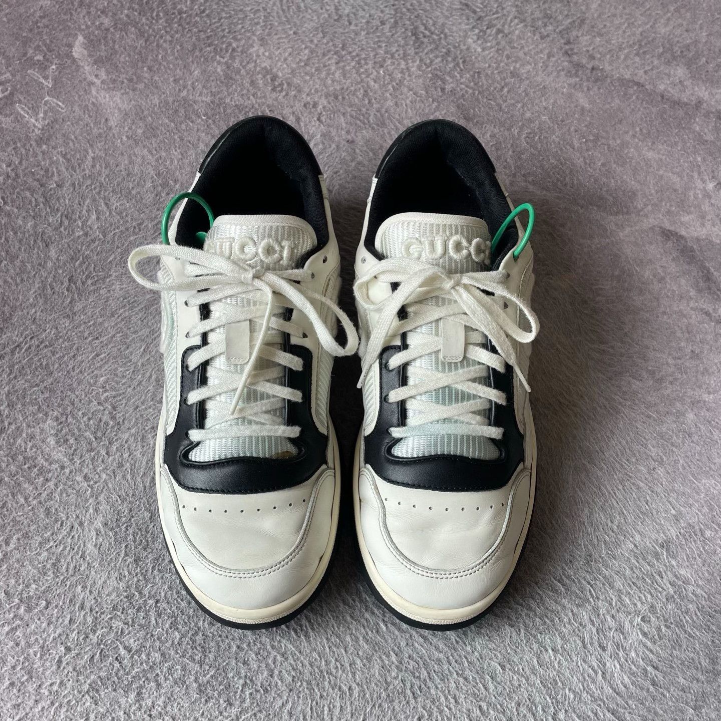 Gucci Gucci White Lowtop Sneakers 42.5 Men Size US 9.5 / EU 42-43 - 2 Thumbnail