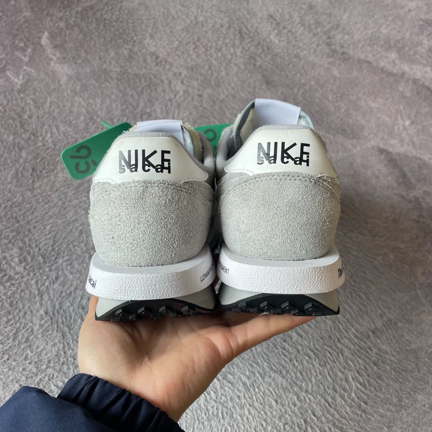 Nike Nike SACAI White Lowtop Sneakers 40 Men Size US 7.5 / EU 40-41 - 3 Thumbnail