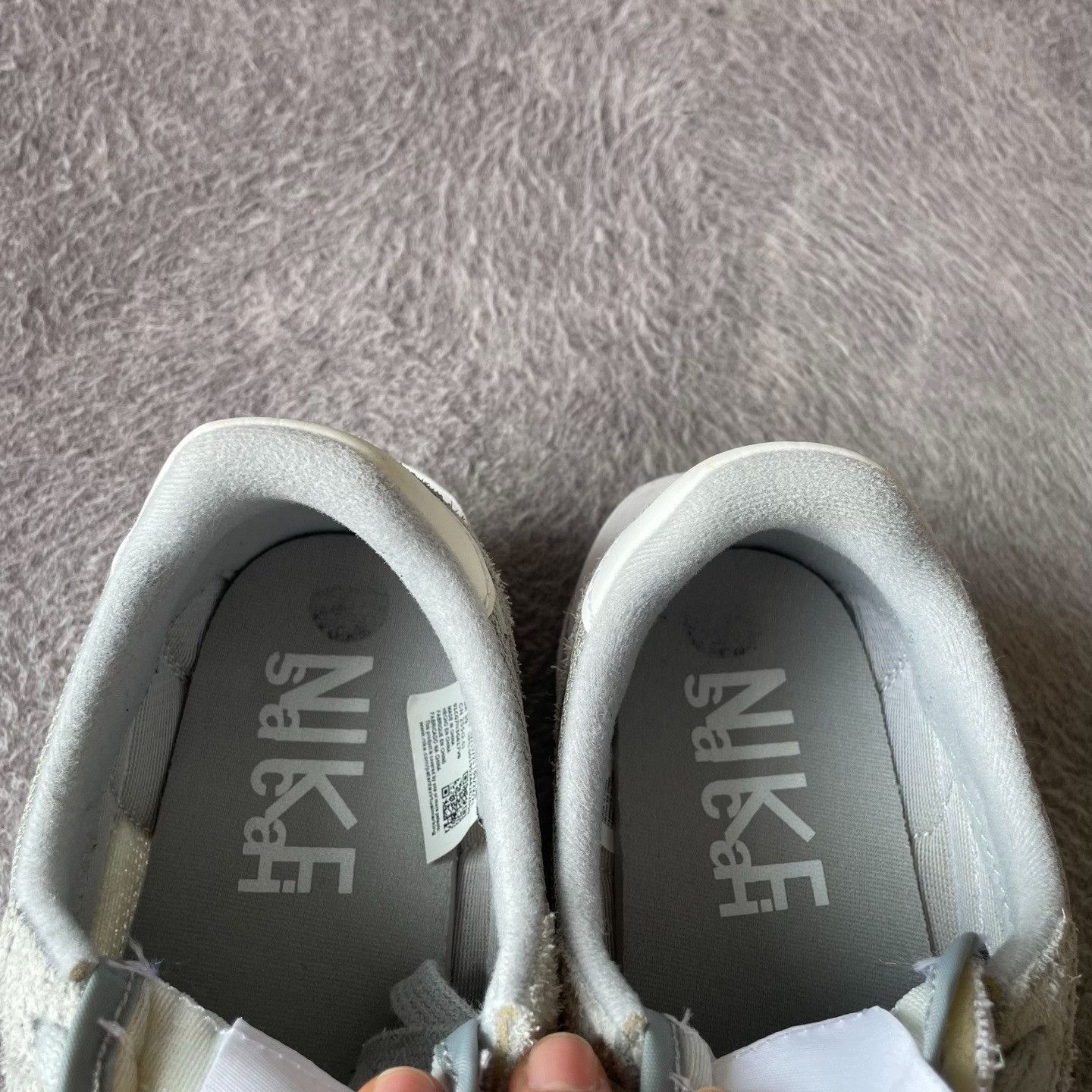 Nike Nike SACAI White Lowtop Sneakers 40 Men Size US 7.5 / EU 40-41 - 8 Thumbnail