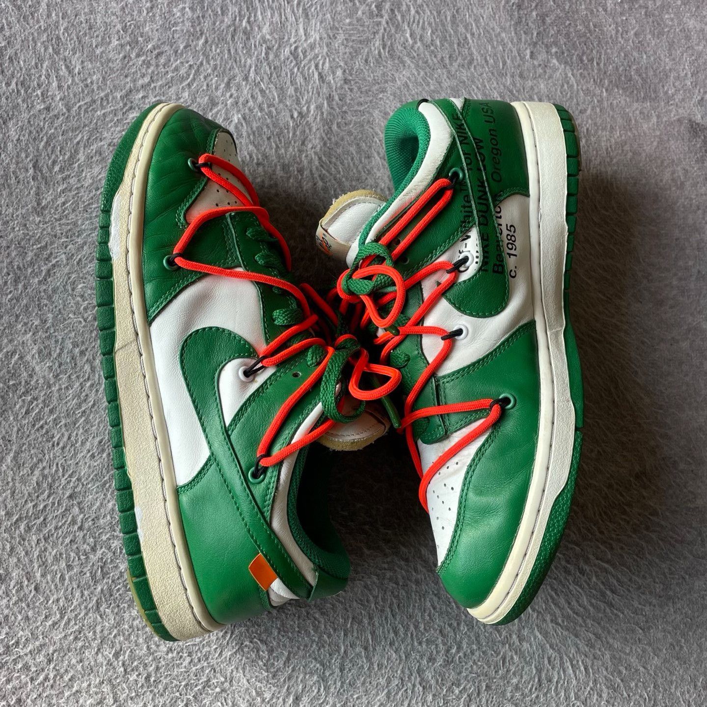 Off-White Off-White Green Lowtop Sneakers 42 Men Size US 9 / EU 42 - 6 Thumbnail
