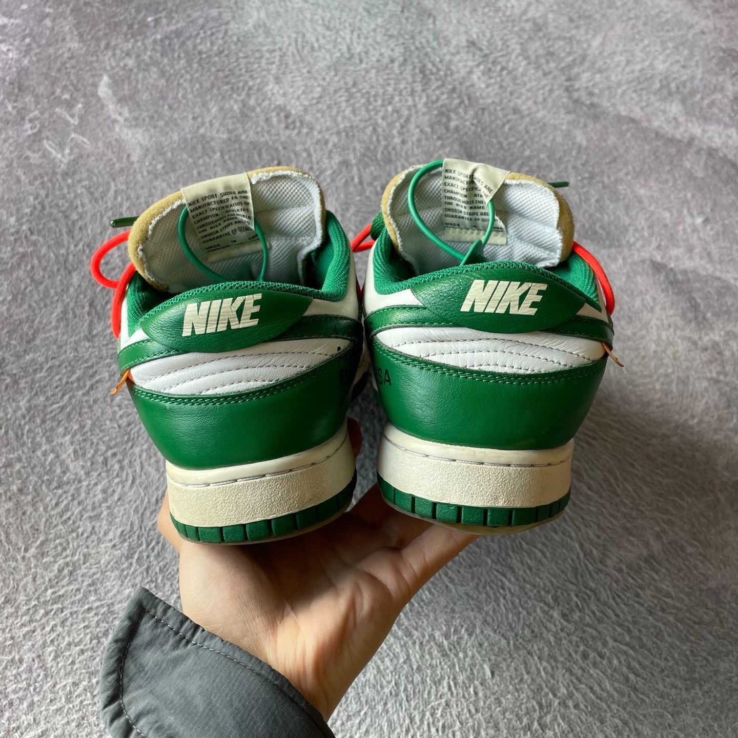 Off-White Off-White Green Lowtop Sneakers 42 Men Size US 9 / EU 42 - 3 Thumbnail