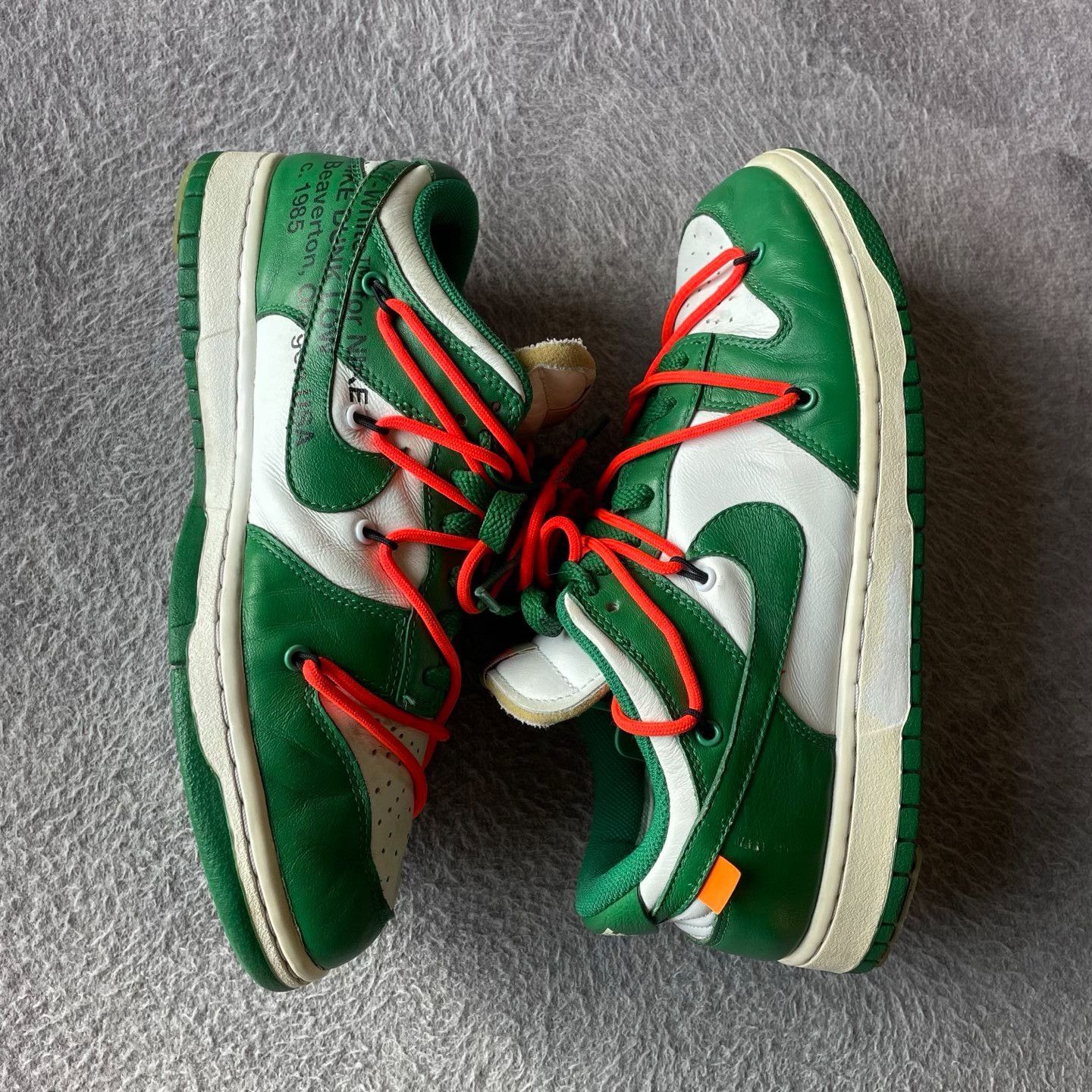 Off-White Off-White Green Lowtop Sneakers 42 Men Size US 9 / EU 42 - 7 Thumbnail