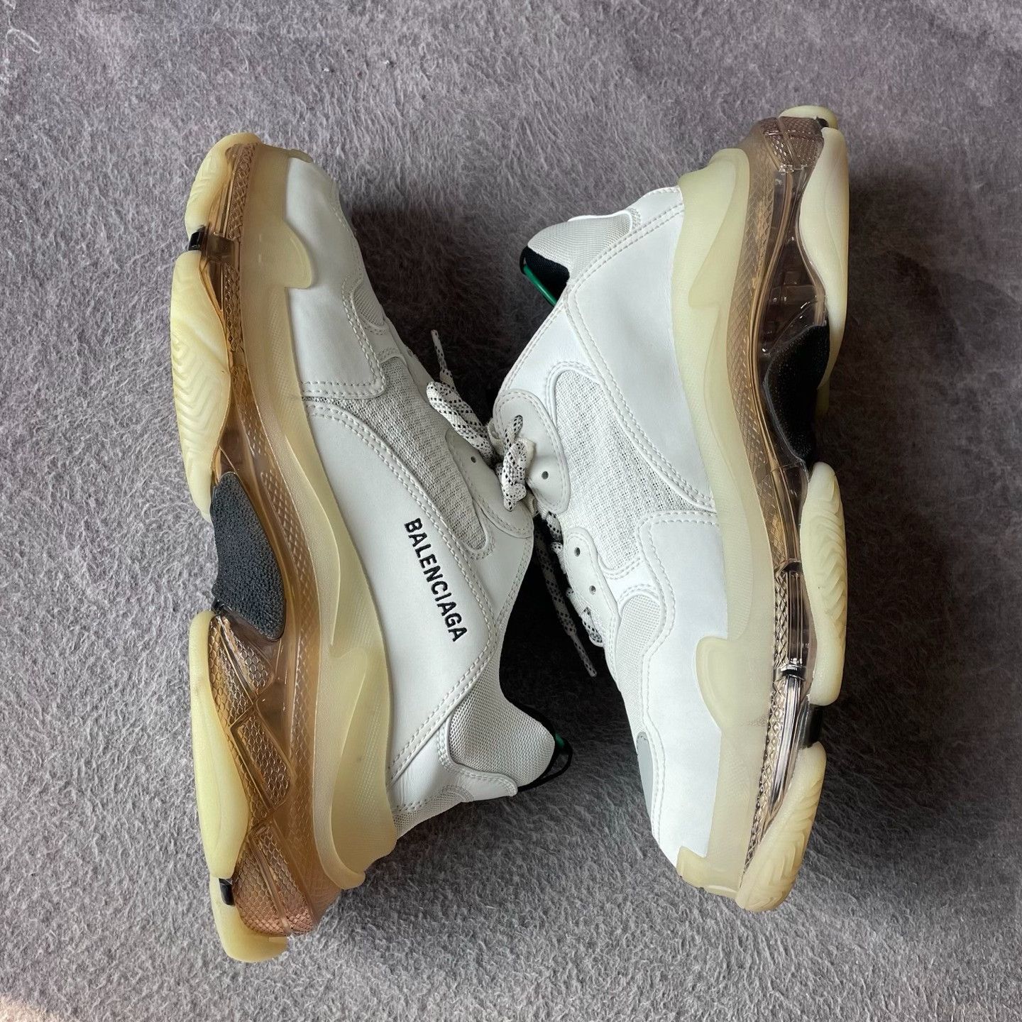 Balenciaga Balenciaga White Lowtop Sneakers S Men Size US 10 / EU 43 - 7 Thumbnail