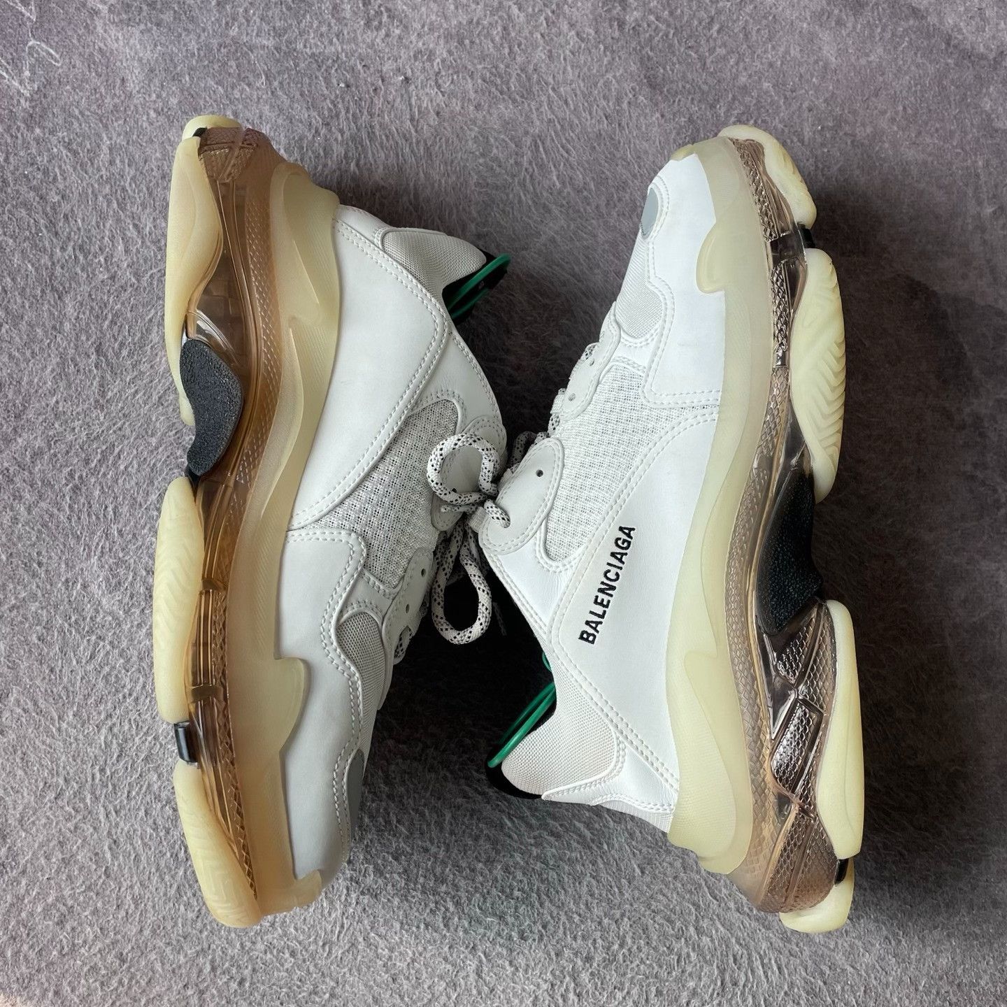 Balenciaga Balenciaga White Lowtop Sneakers S Men Size US 10 / EU 43 - 8 Thumbnail