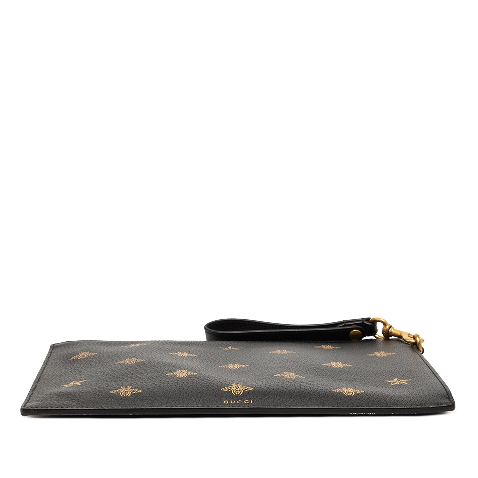 Gucci Leather Bee Star Clutch Size ONE SIZE - 3 Thumbnail