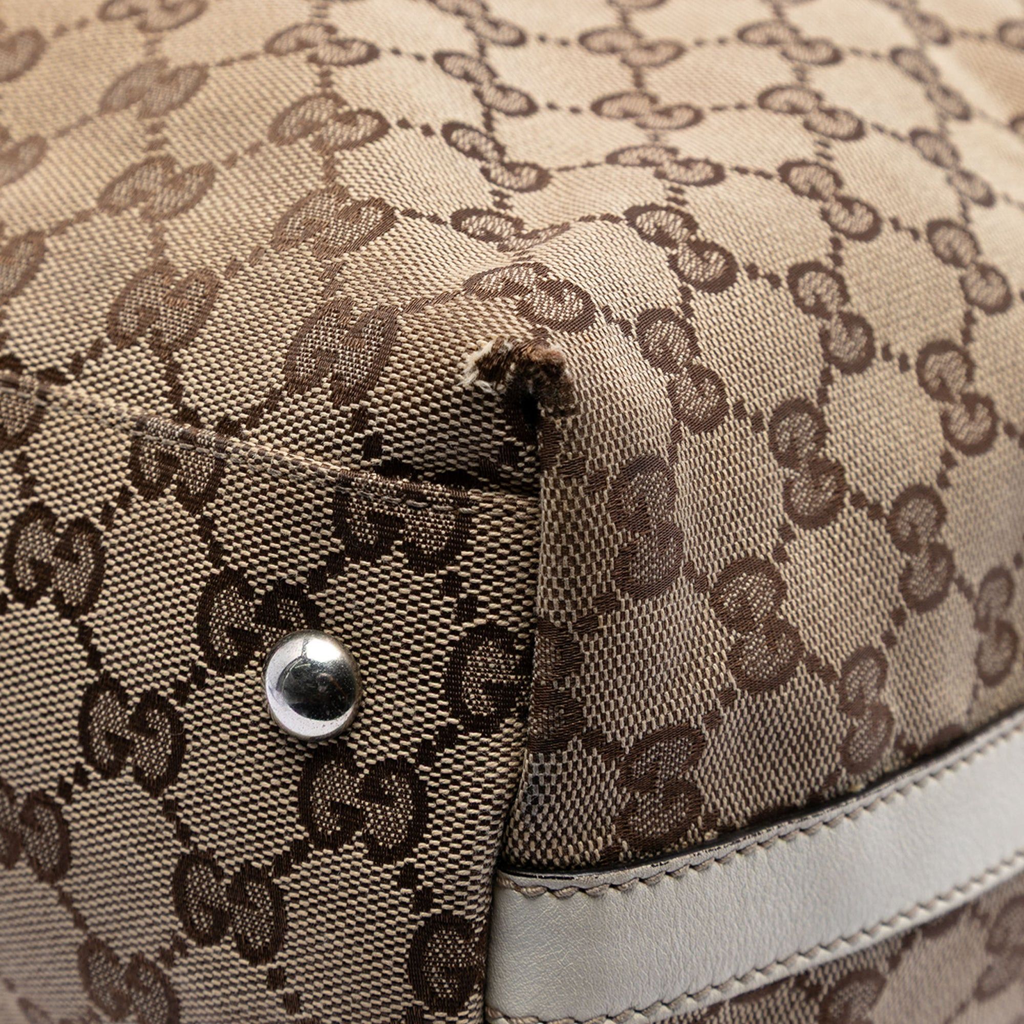 Gucci GG Canvas Web Match Ball Tote Size ONE SIZE - 7 Thumbnail