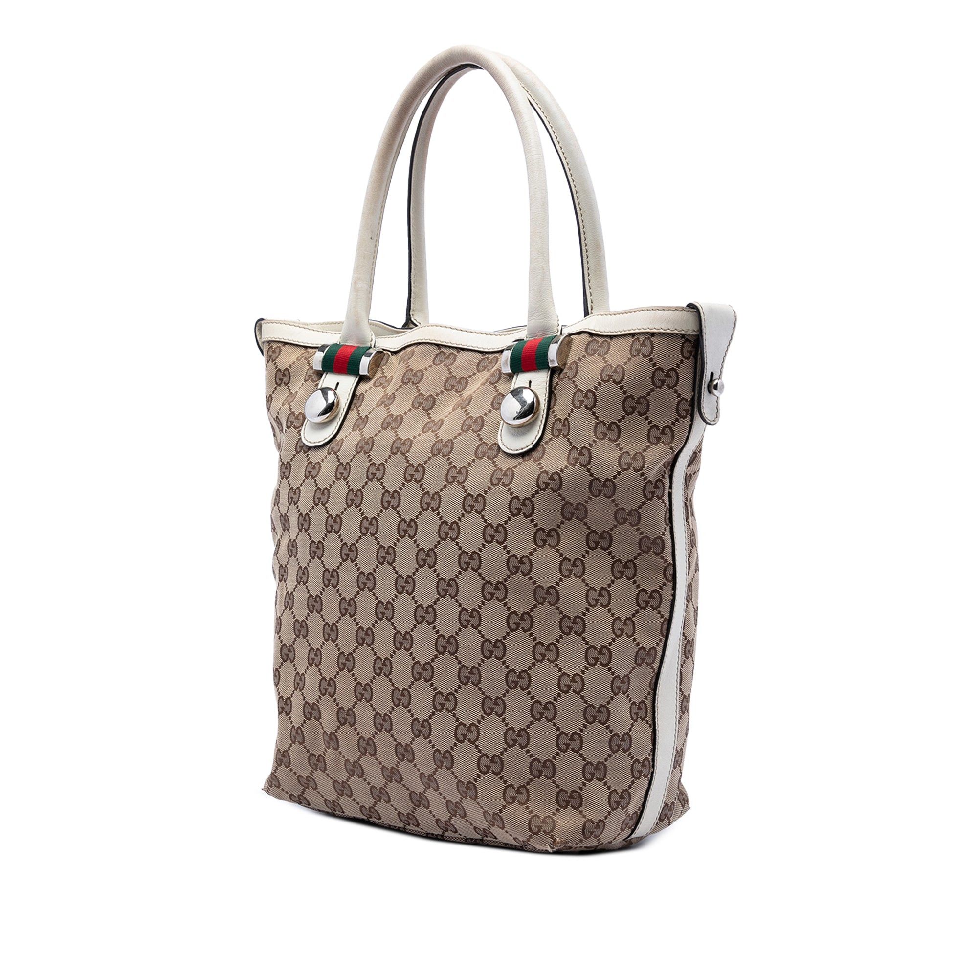 Gucci GG Canvas Web Match Ball Tote Size ONE SIZE - 2 Thumbnail