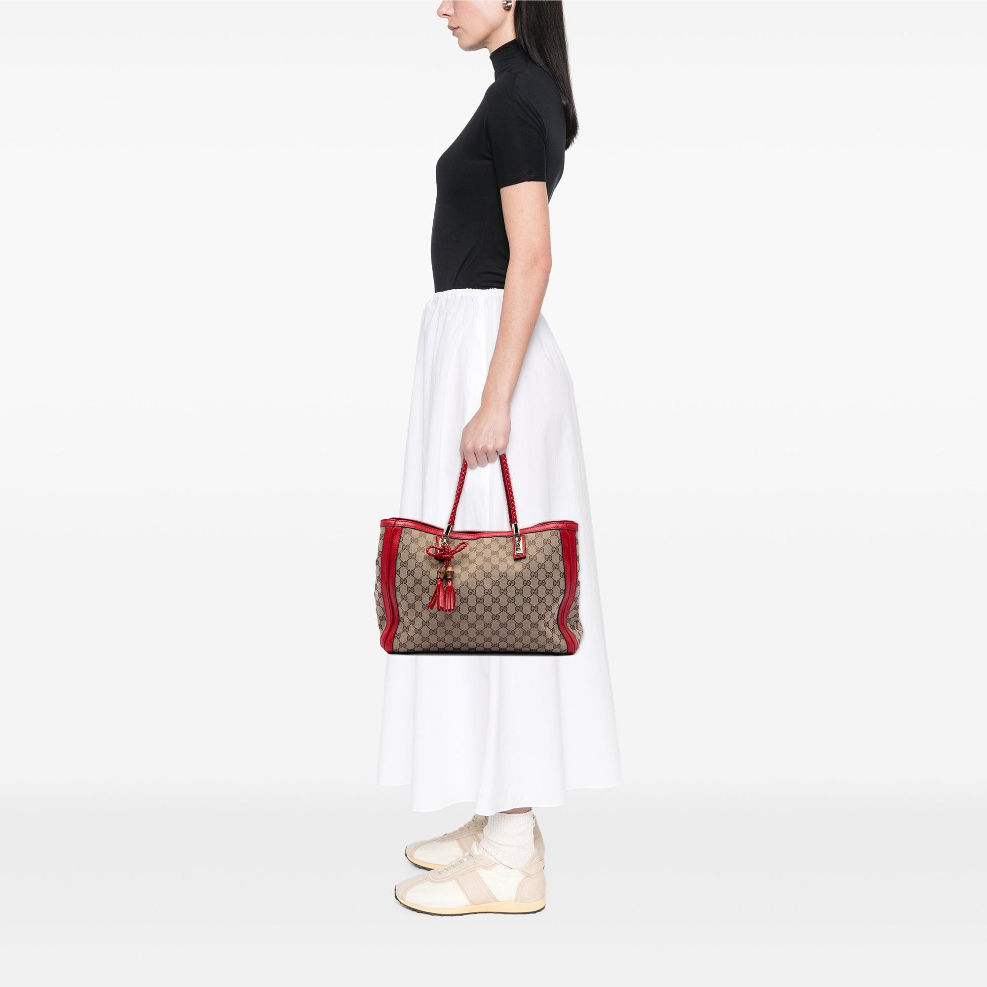 Gucci Medium GG Canvas Bella Tote Size ONE SIZE - 7 Thumbnail