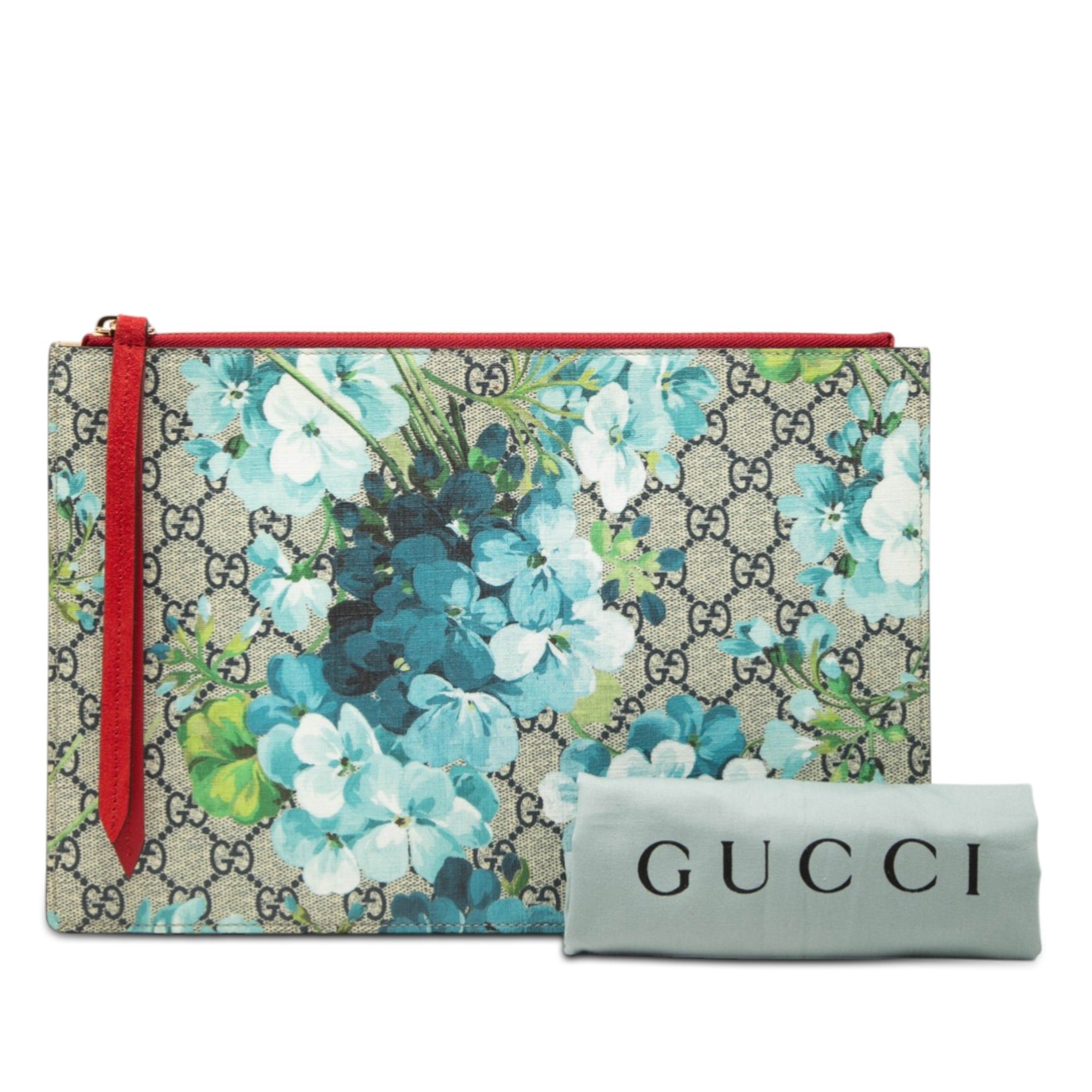 Gucci GG Supreme Blooms Clutch Size ONE SIZE - 7 Thumbnail